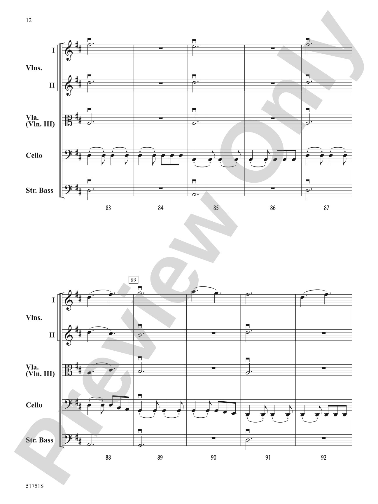 Daybreak: String Orchestra Conductor Score & Parts