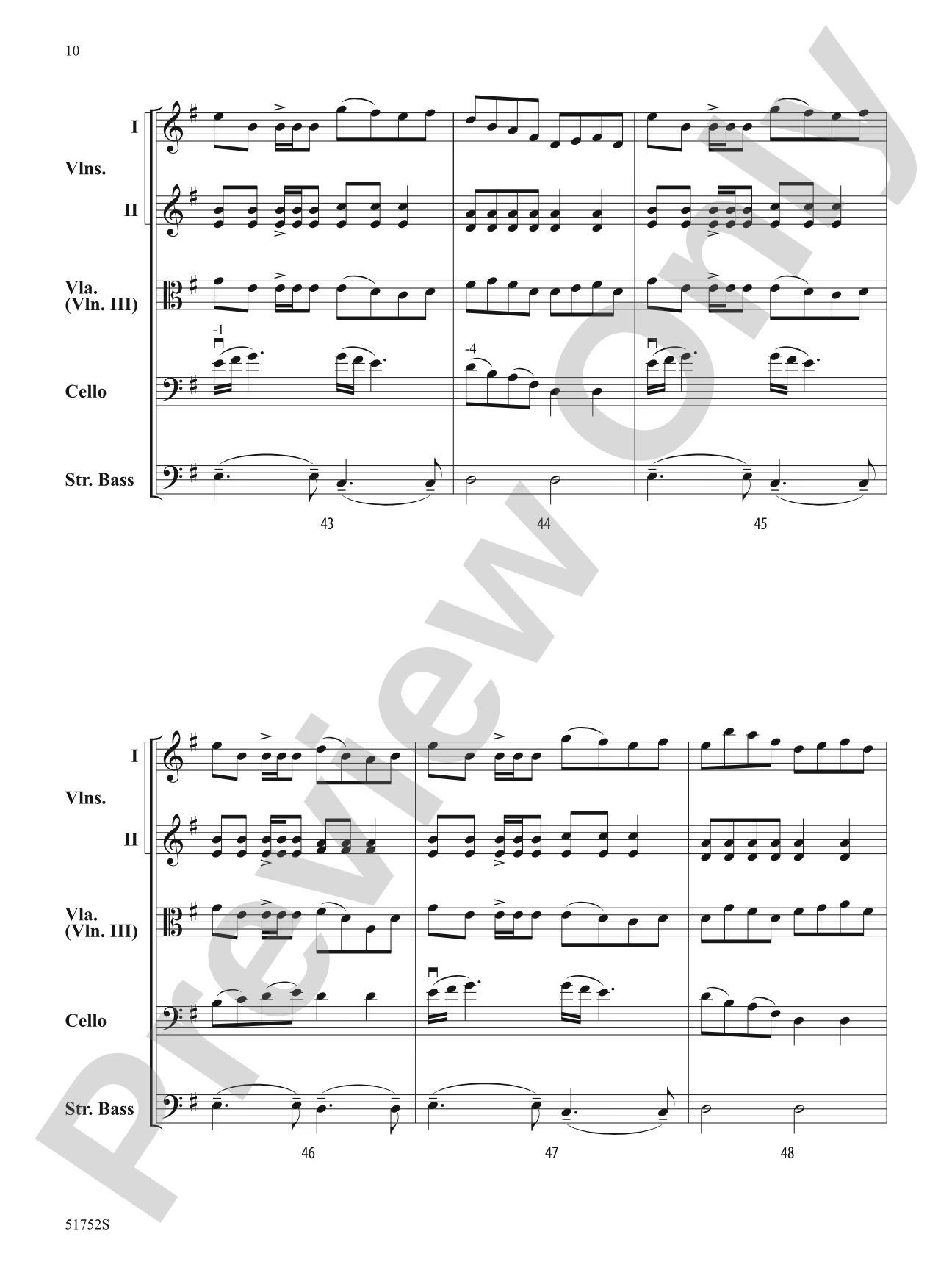 The Red-Haired Girl: String Orchestra Conductor Score & Parts
