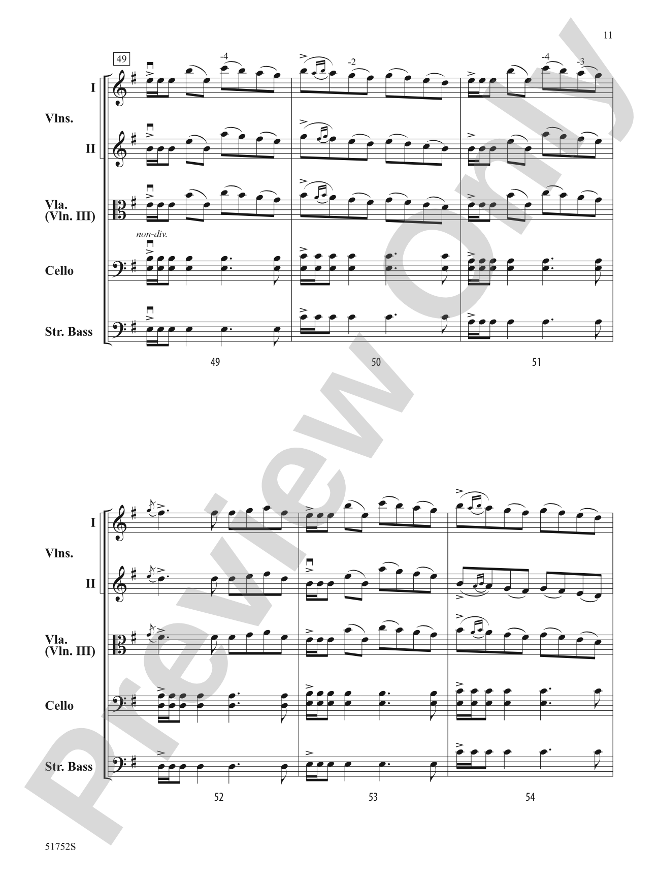 The Red-Haired Girl: String Orchestra Conductor Score & Parts