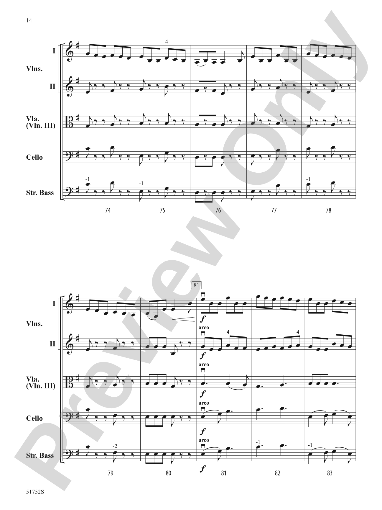 The Red-Haired Girl: String Orchestra Conductor Score & Parts