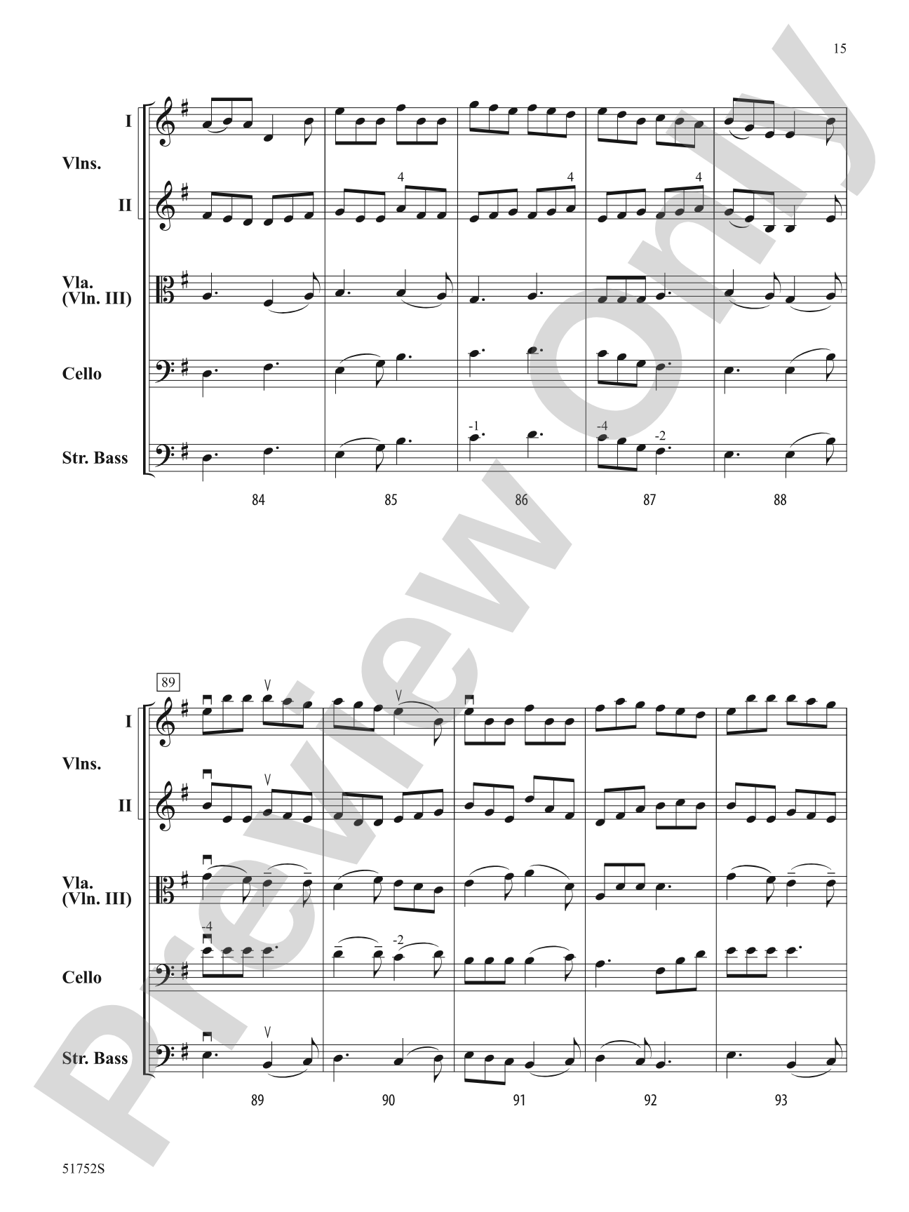 The Red-Haired Girl: String Orchestra Conductor Score & Parts