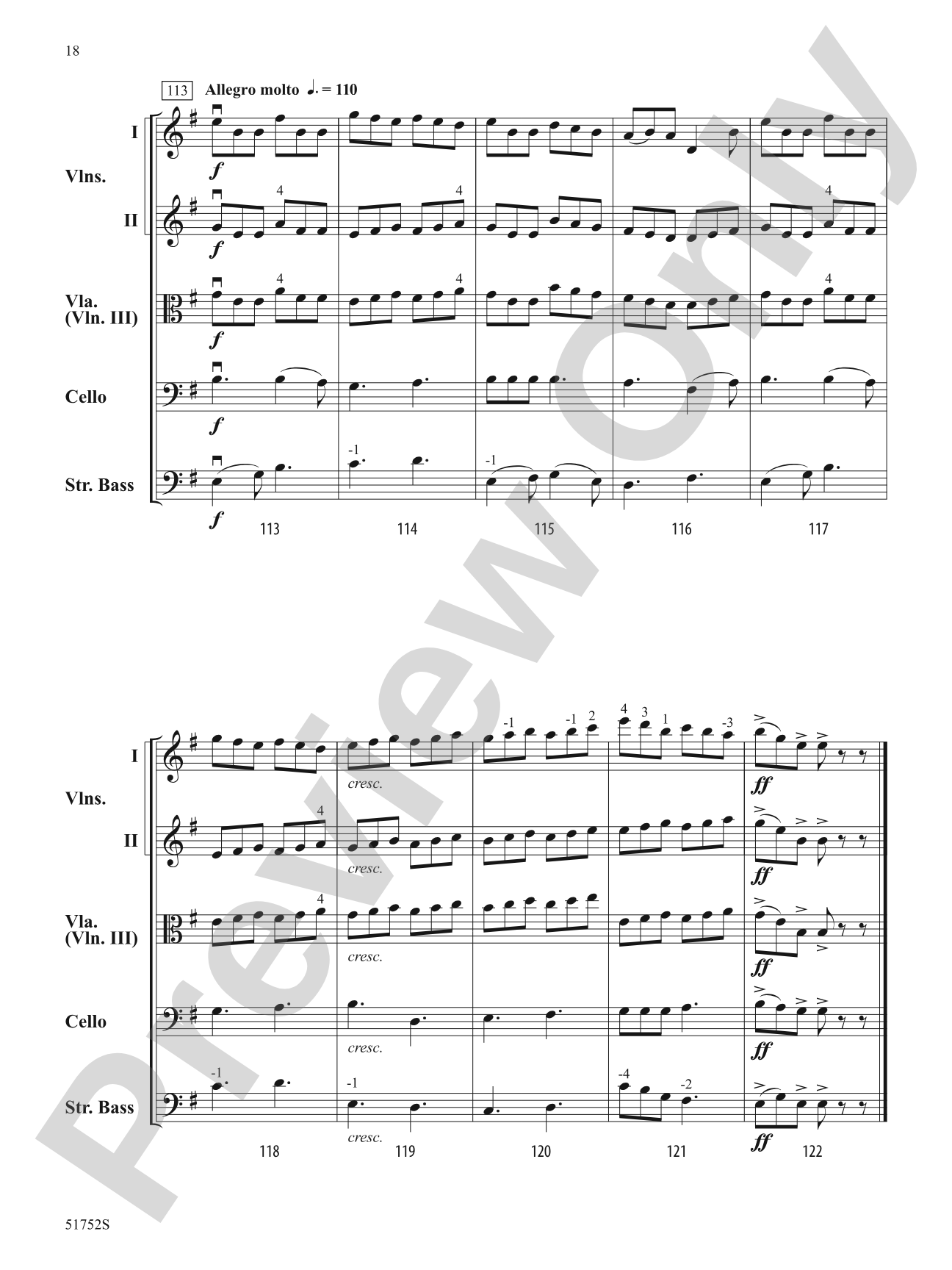 The Red-Haired Girl: String Orchestra Conductor Score & Parts