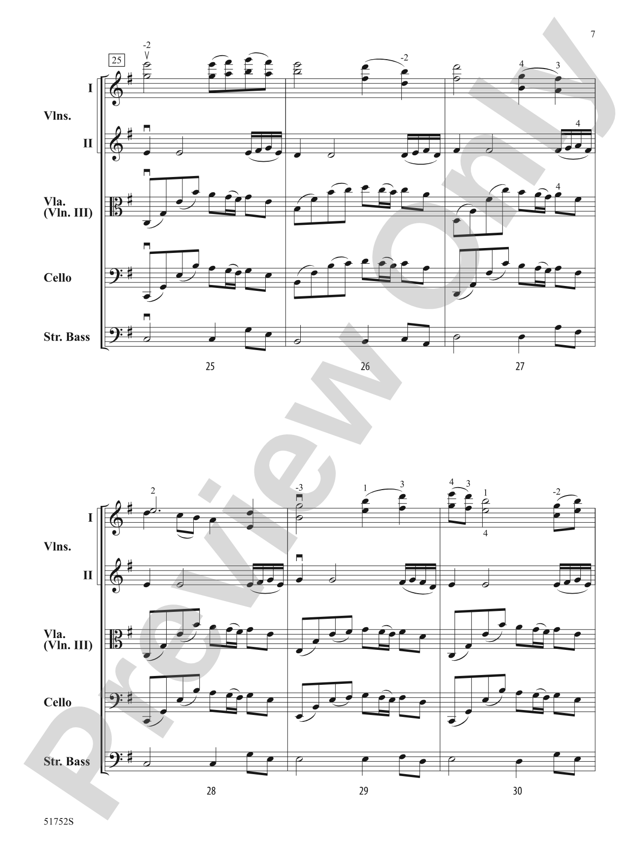 The Red-Haired Girl: String Orchestra Conductor Score & Parts