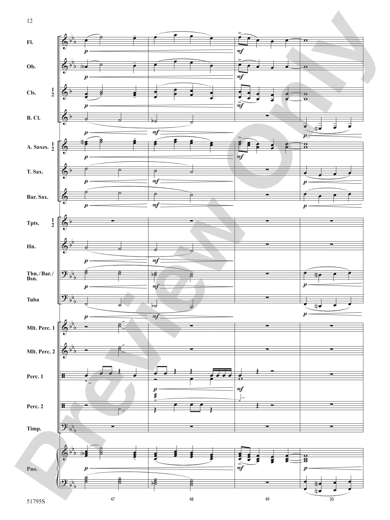 Colossus: Concert Band Conductor Score & Parts