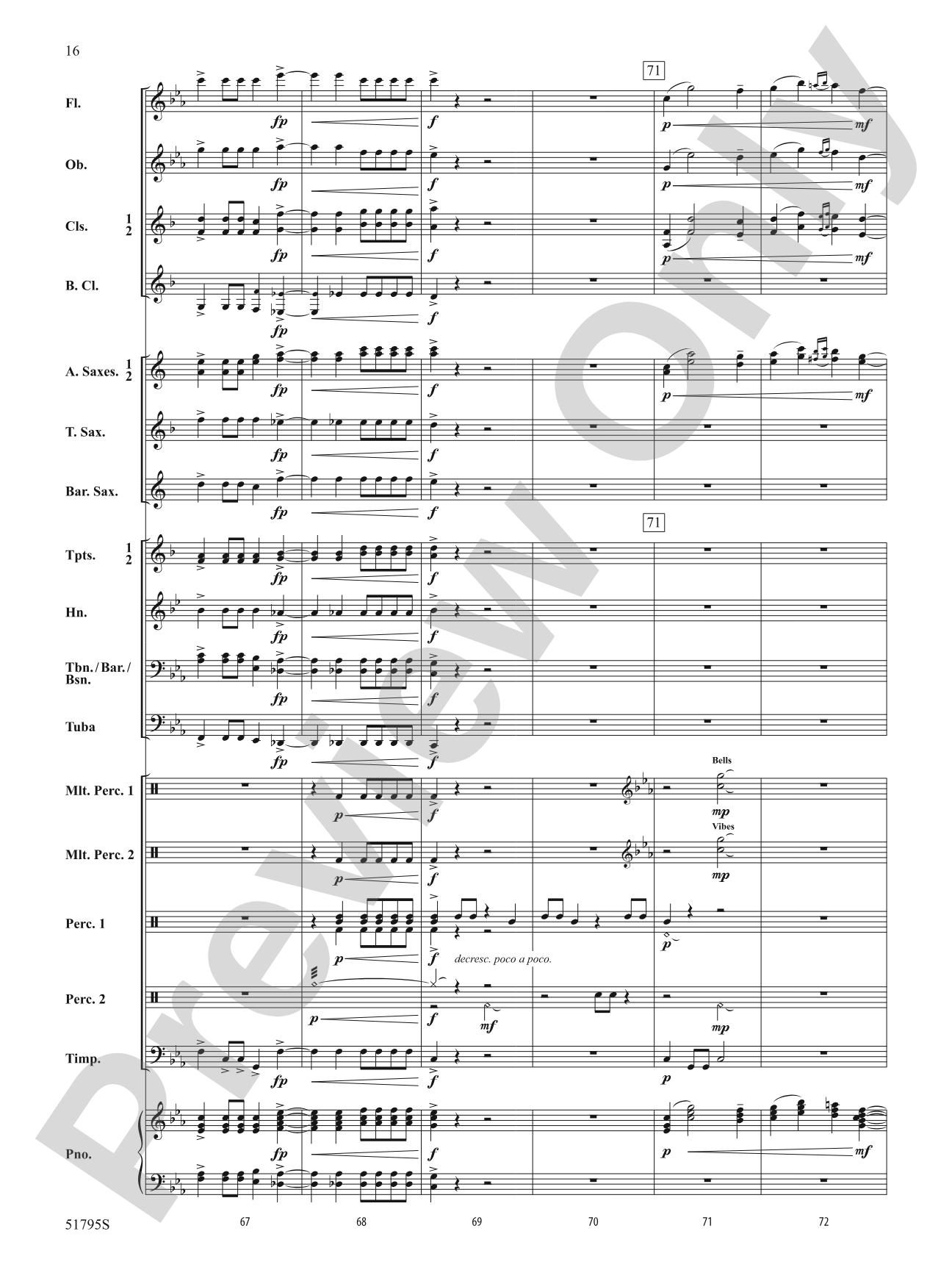 Colossus: Concert Band Conductor Score & Parts