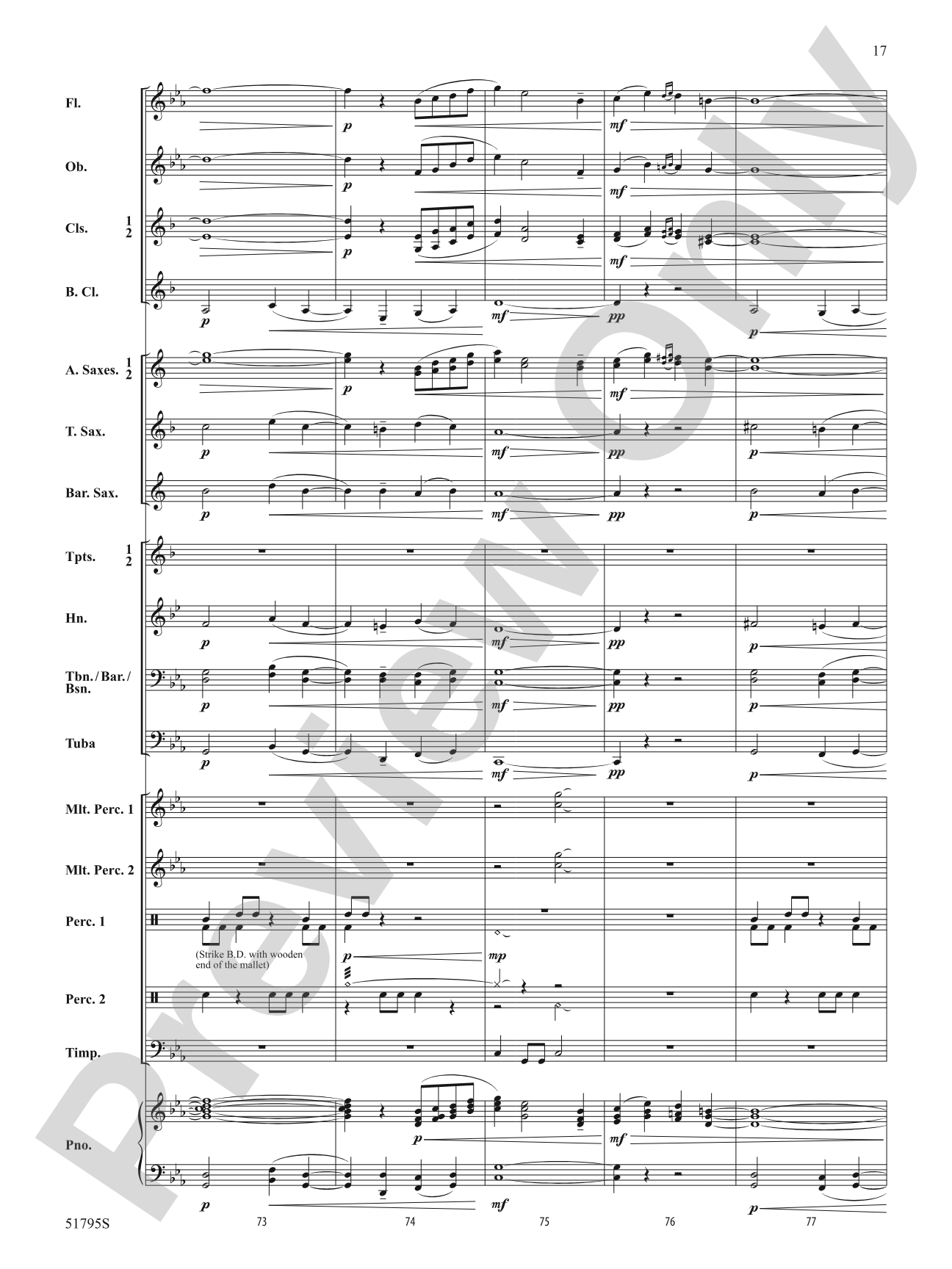Colossus: Concert Band Conductor Score & Parts