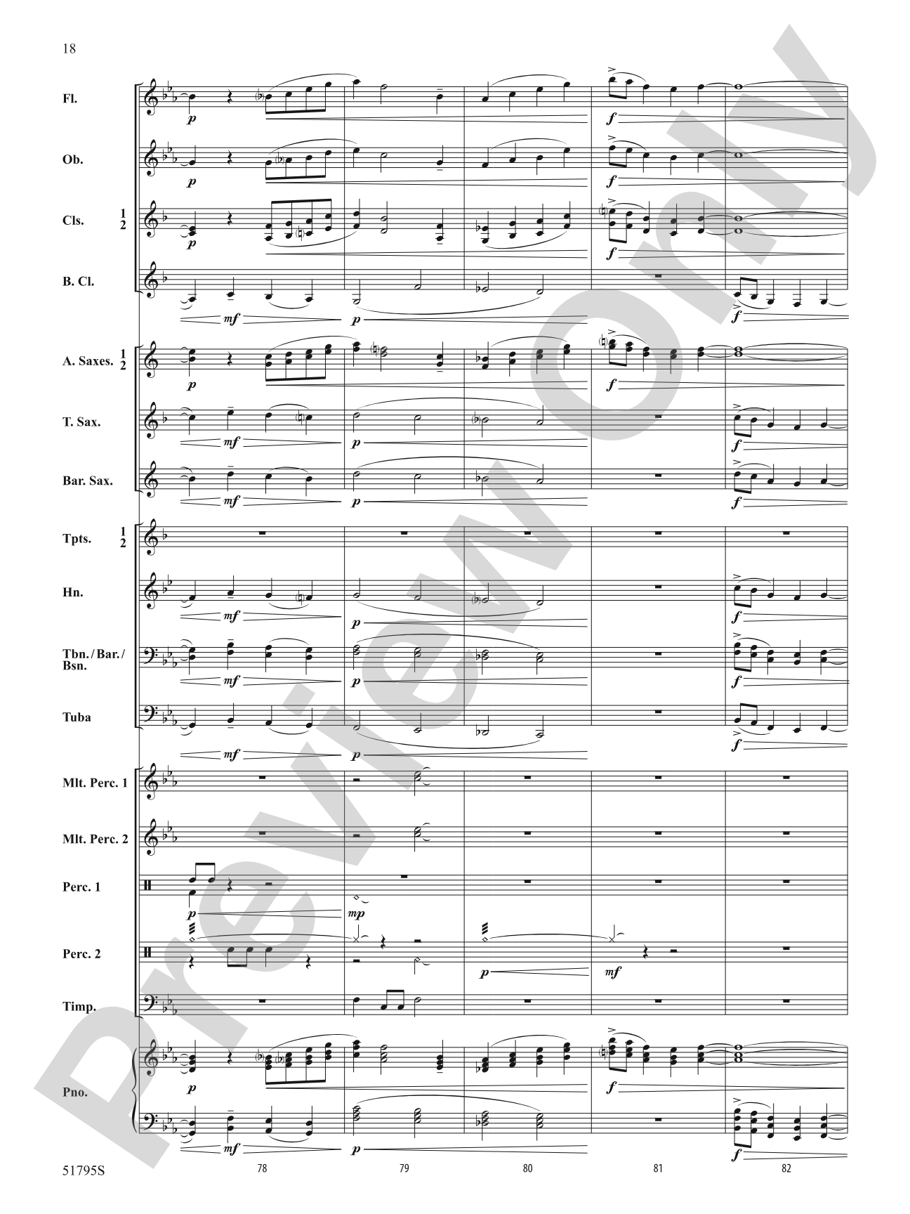 Colossus: Concert Band Conductor Score & Parts