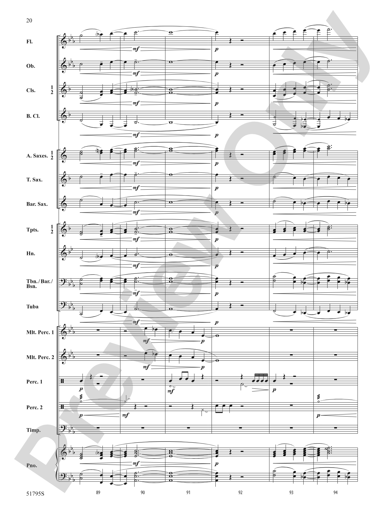 Colossus: Concert Band Conductor Score & Parts