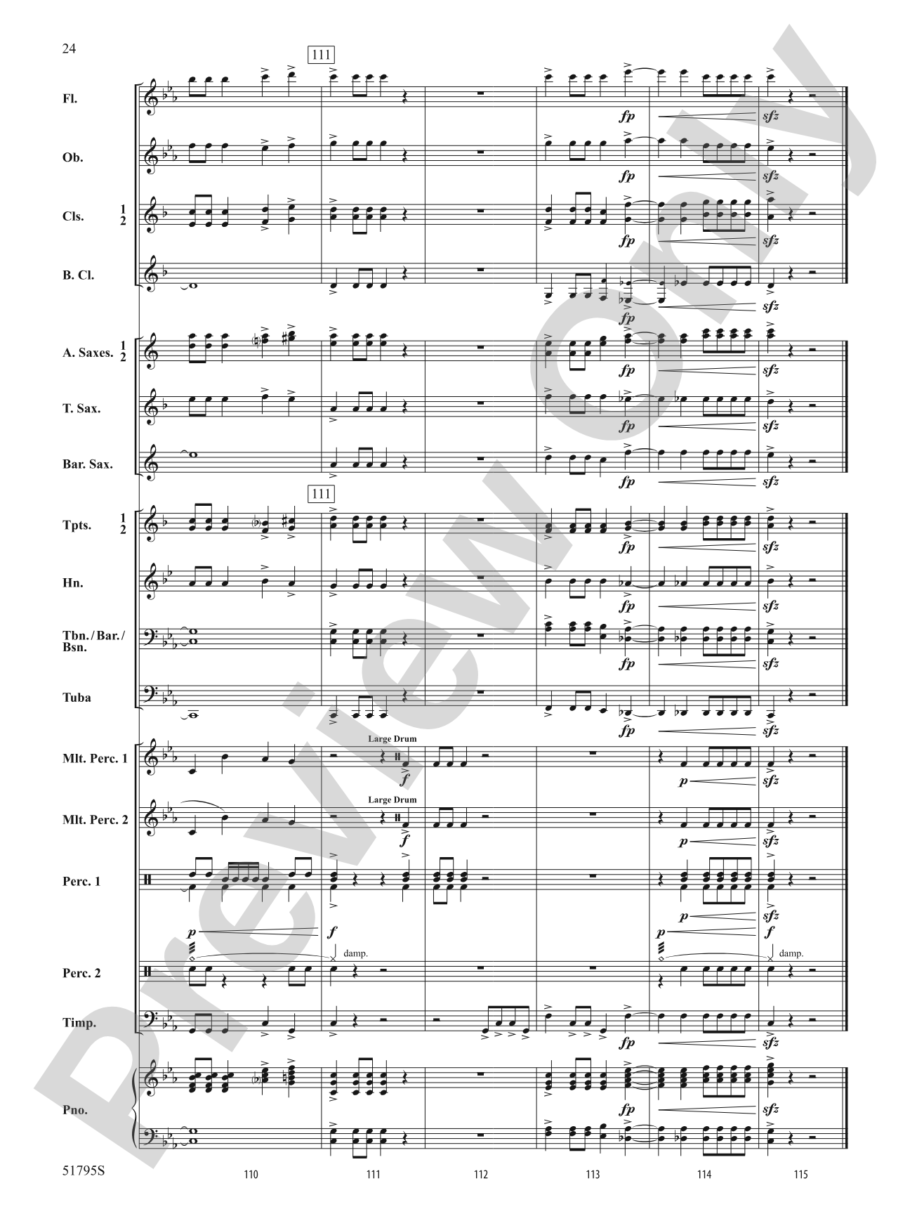 Colossus: Concert Band Conductor Score & Parts