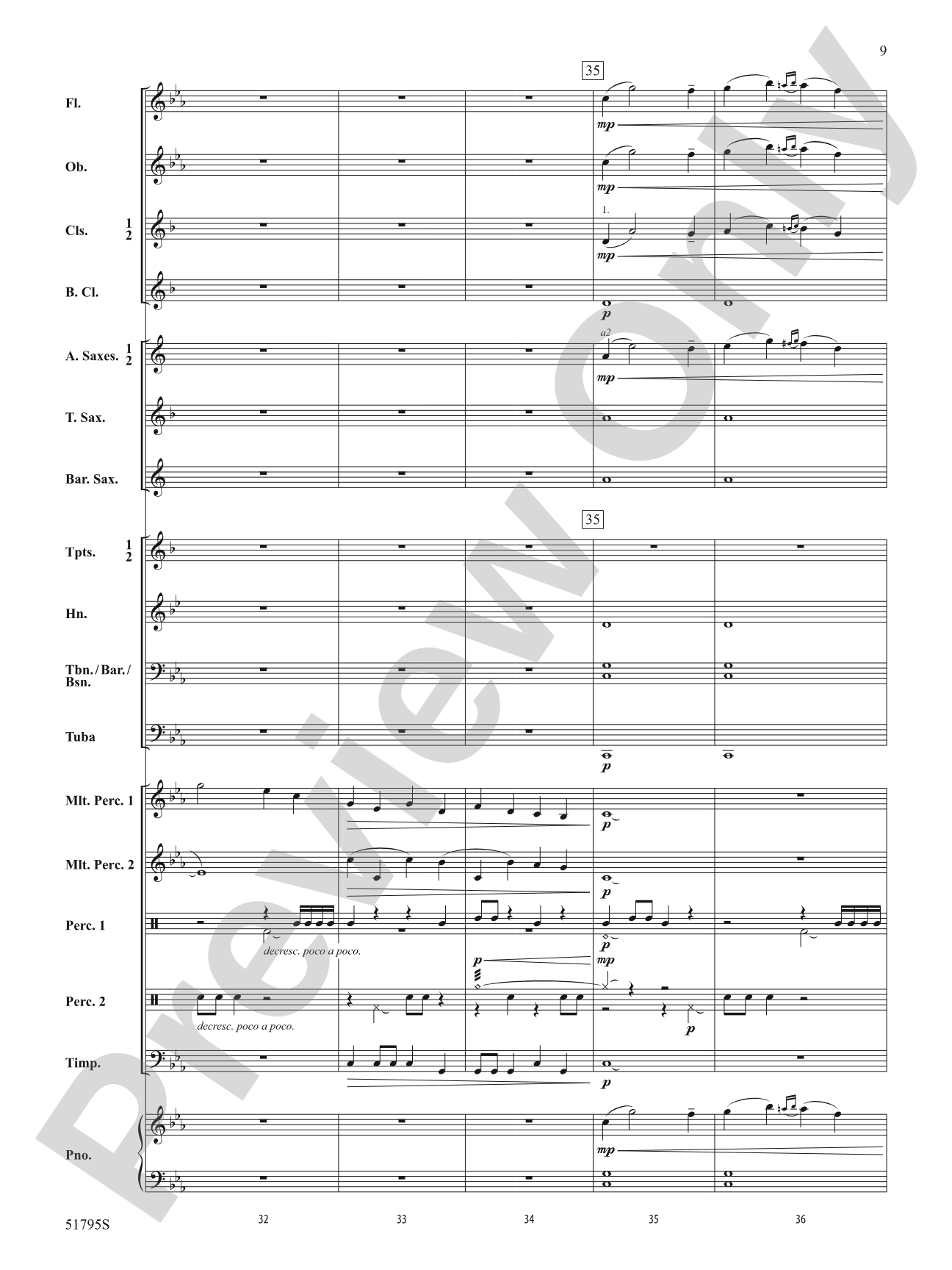 Colossus: Concert Band Conductor Score & Parts