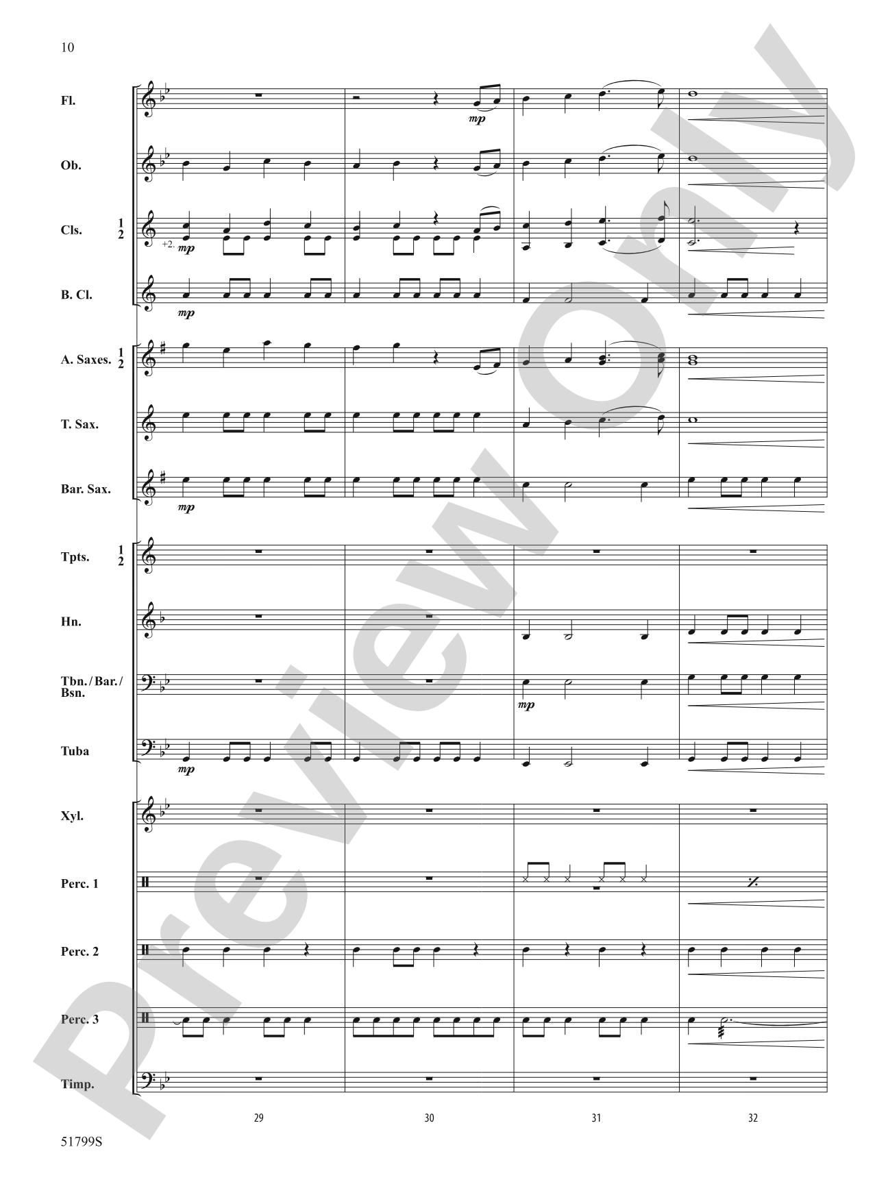 Castle Bartizan: Concert Band Conductor Score & Parts