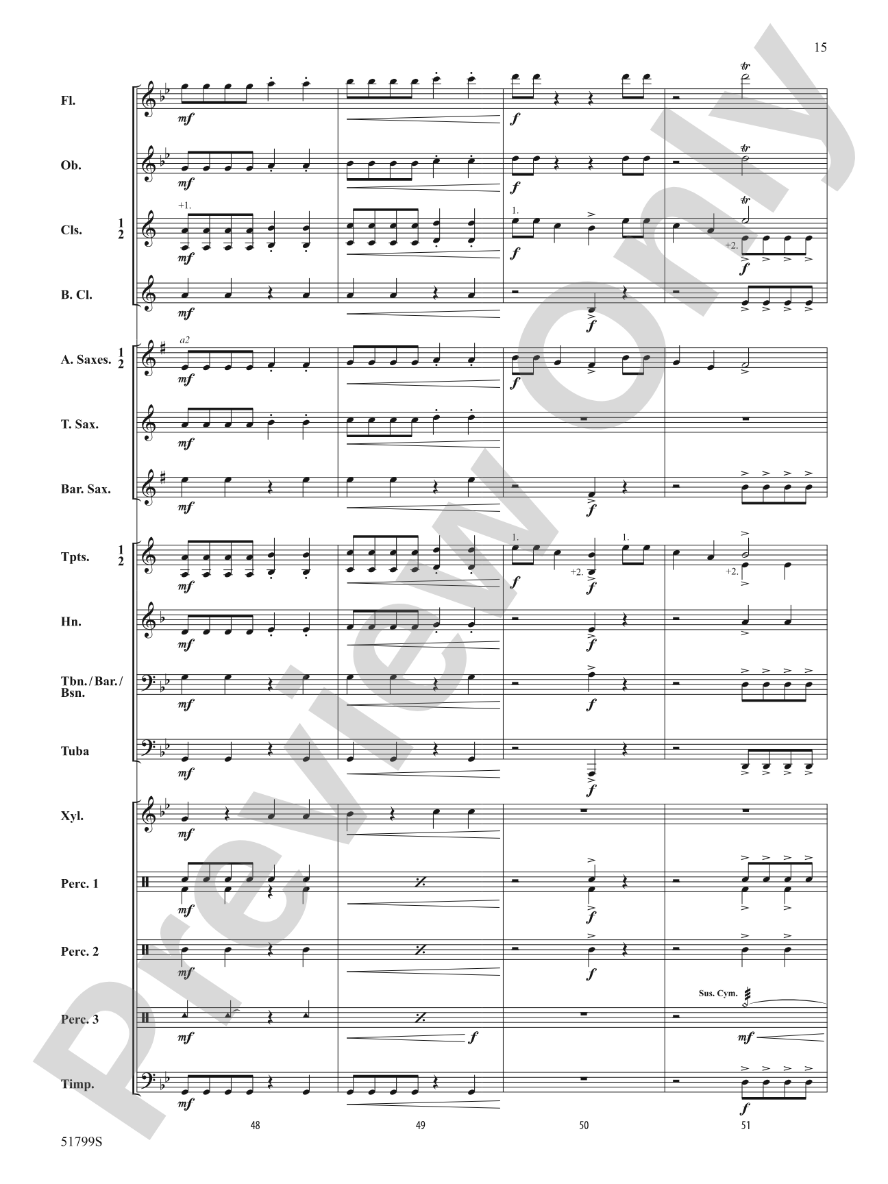 Castle Bartizan: Concert Band Conductor Score & Parts