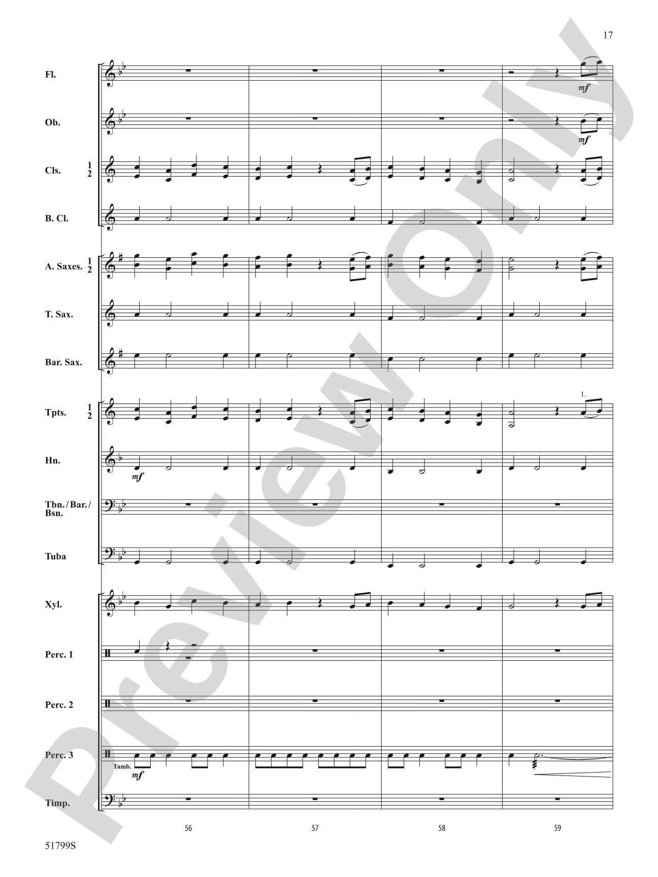 Castle Bartizan: Concert Band Conductor Score & Parts