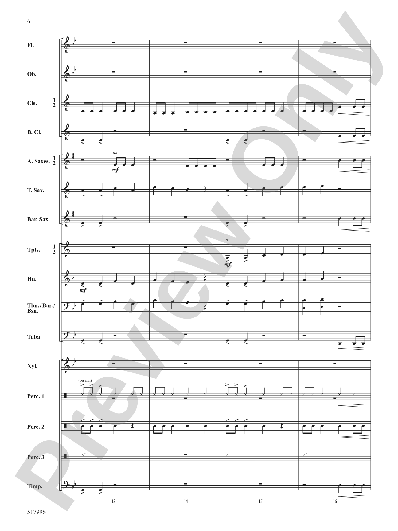 Castle Bartizan: Concert Band Conductor Score & Parts