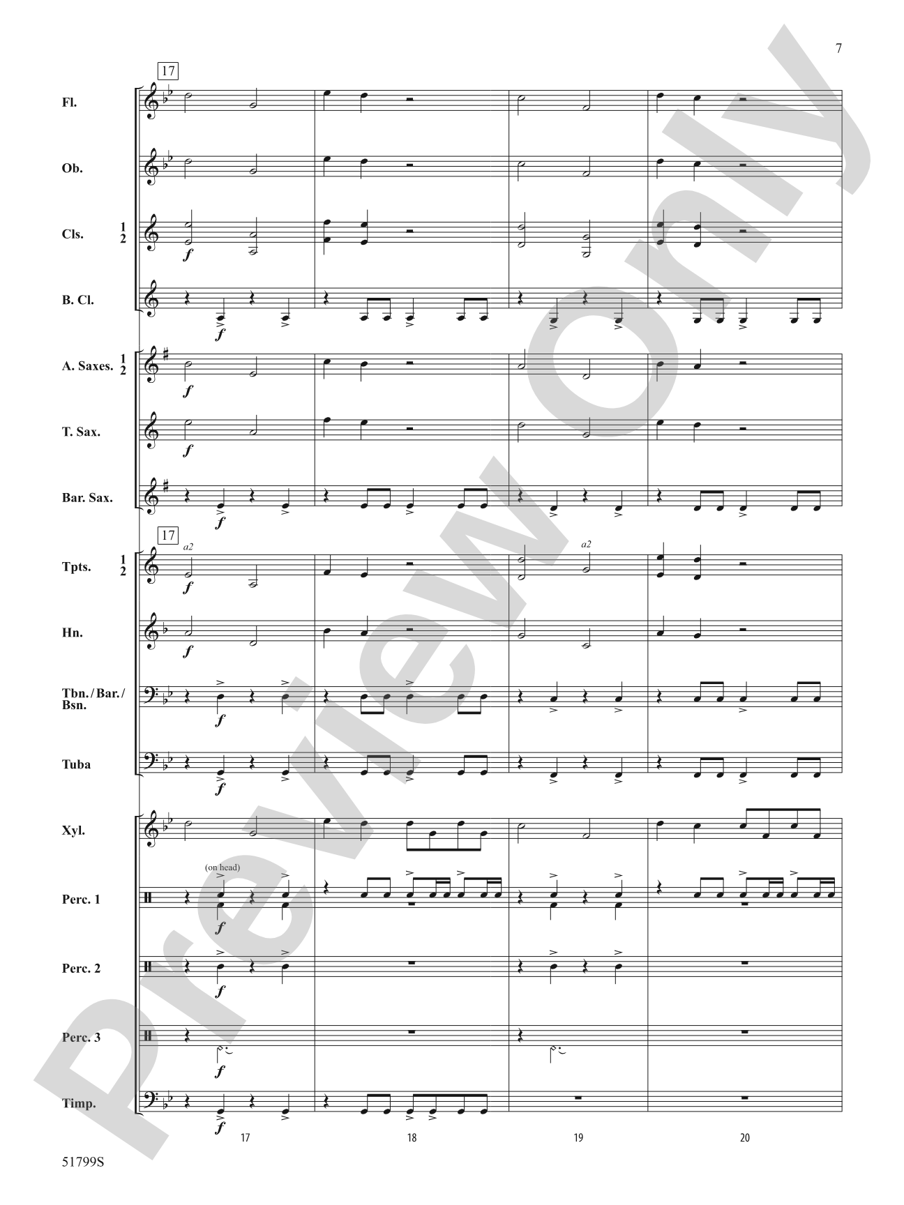 Castle Bartizan: Concert Band Conductor Score & Parts
