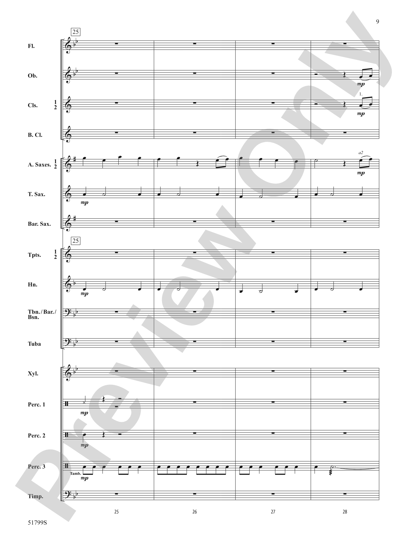 Castle Bartizan: Concert Band Conductor Score & Parts