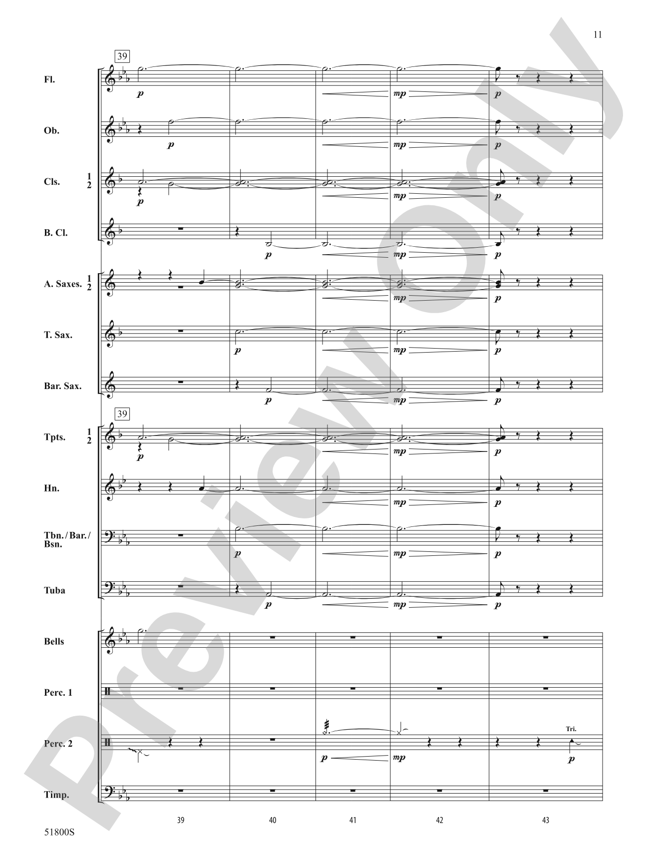 Floating: Concert Band Conductor Score & Parts