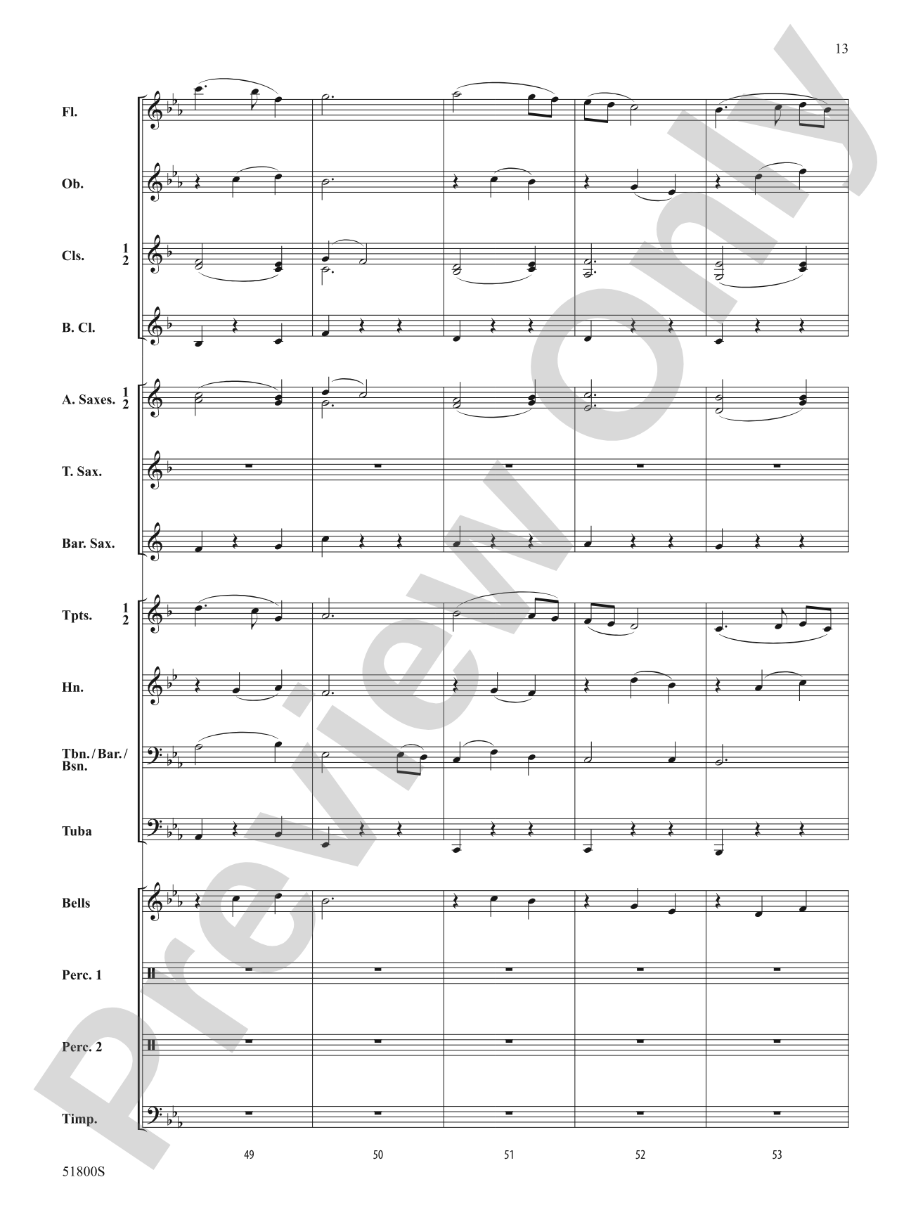 Floating: Concert Band Conductor Score & Parts