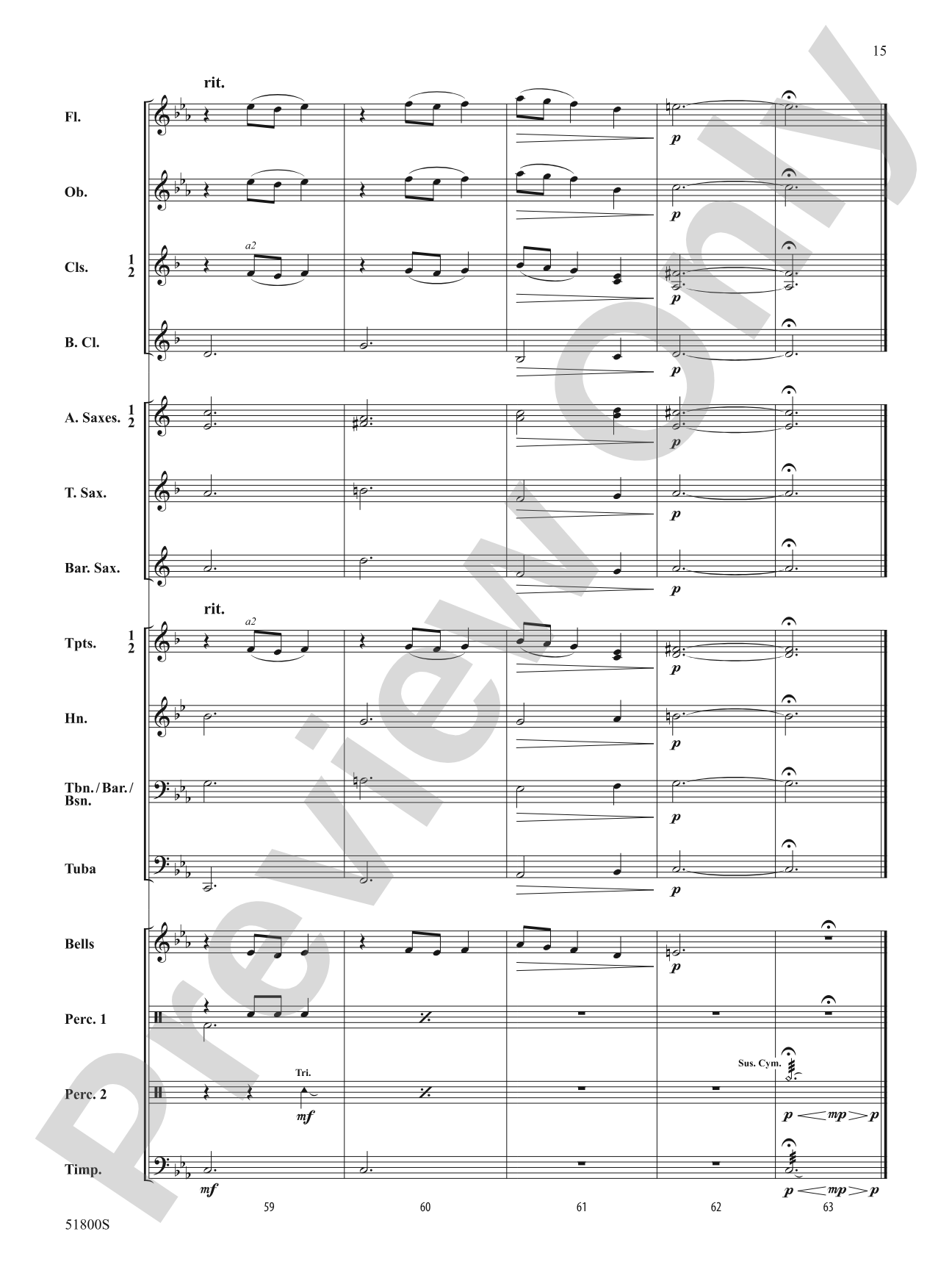 Floating: Concert Band Conductor Score & Parts