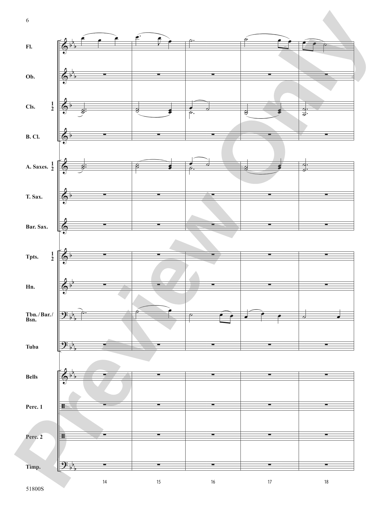 Floating: Concert Band Conductor Score & Parts