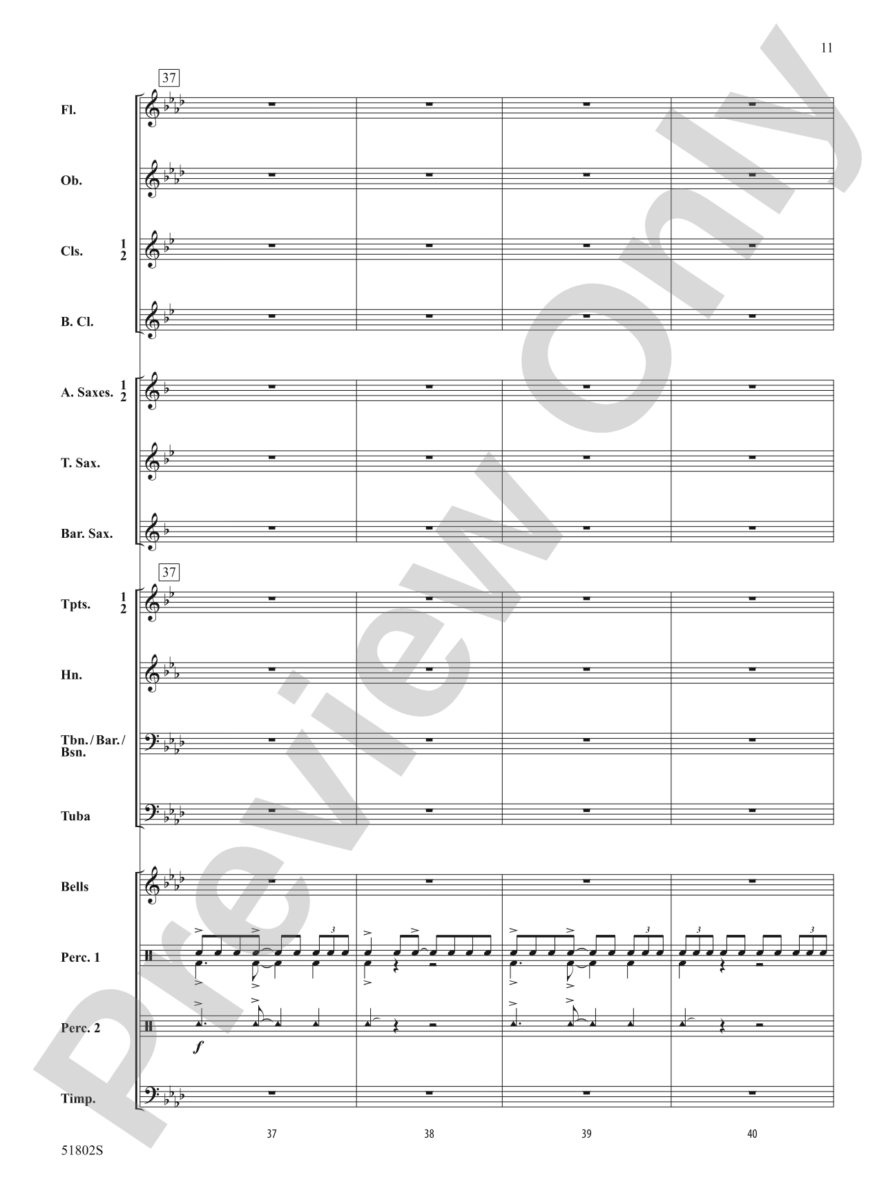 School of Swing: Score