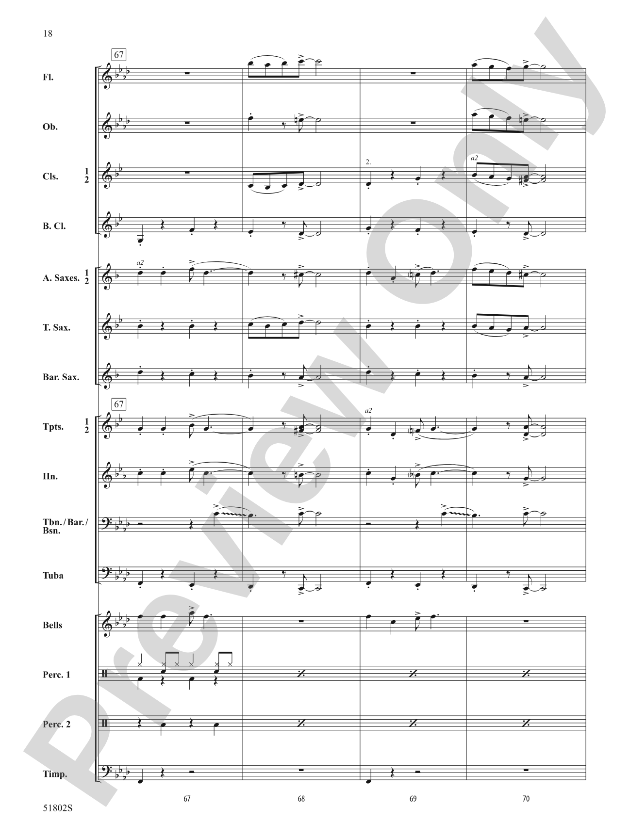 School of Swing: Score