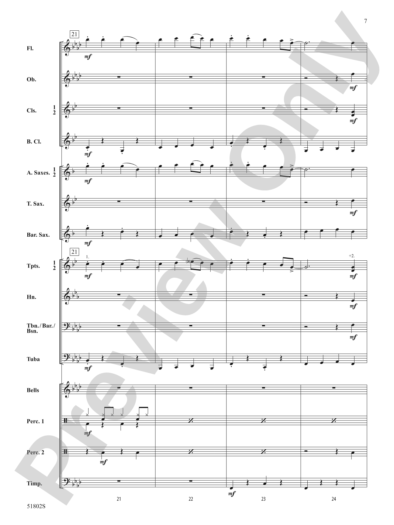 School of Swing: Score