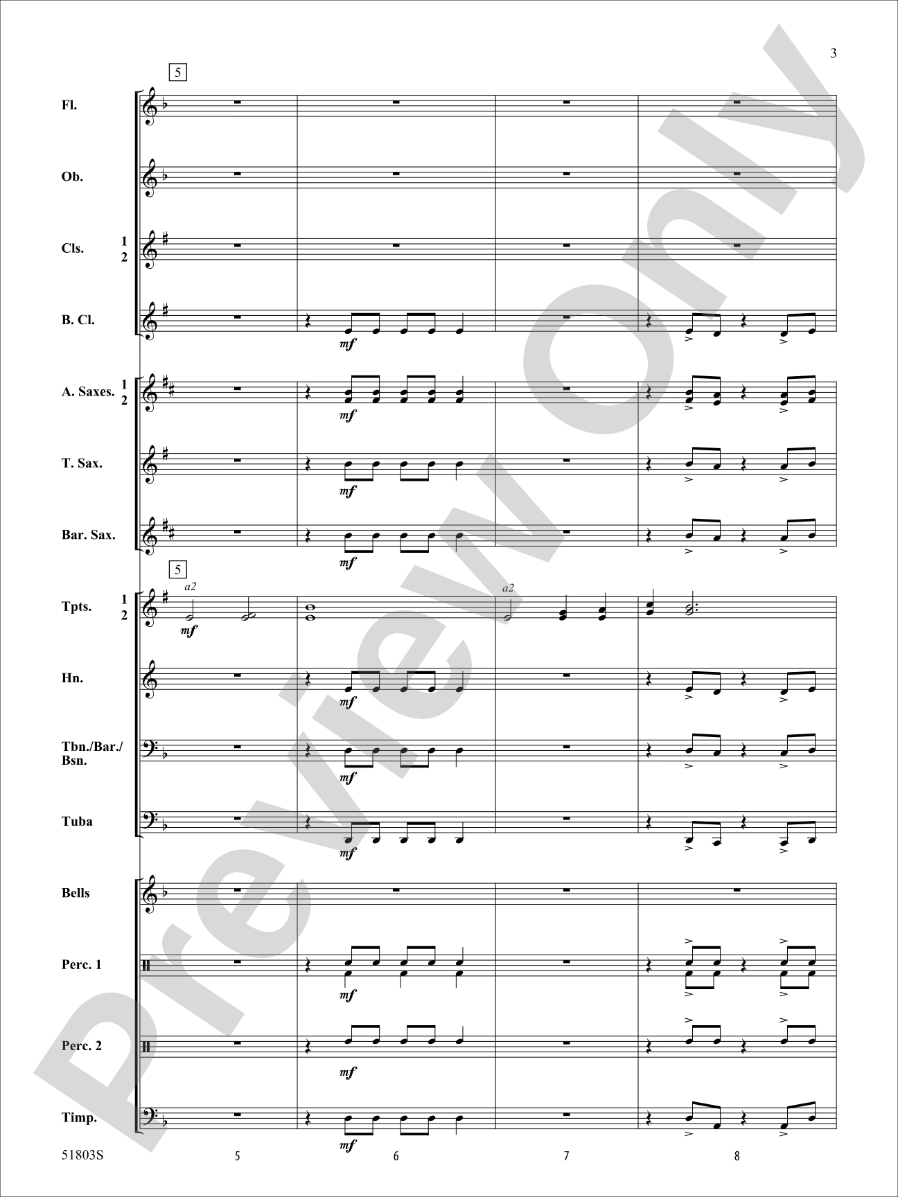 Fortress: Concert Band Conductor Score & Parts