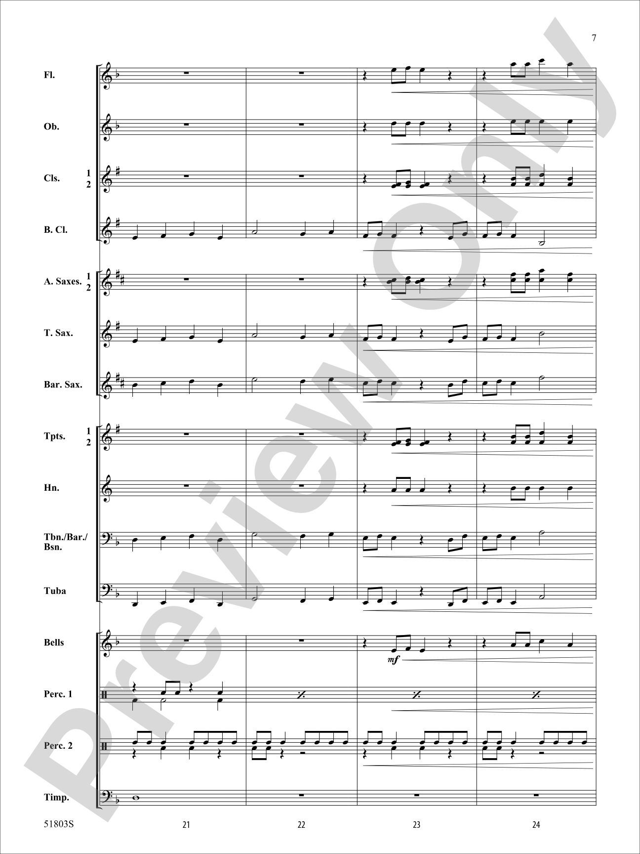 Fortress: Concert Band Conductor Score & Parts