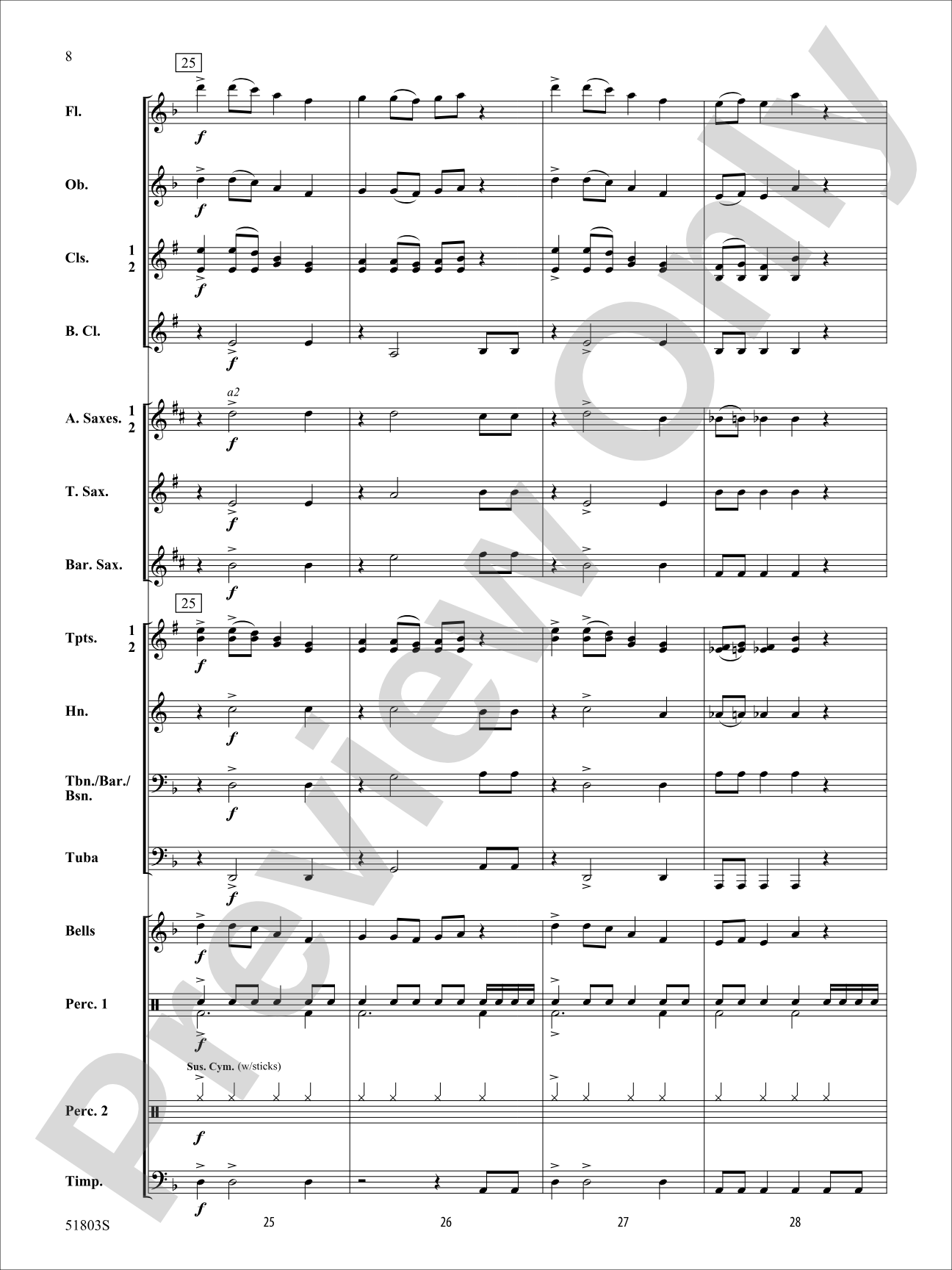 Fortress: Concert Band Conductor Score & Parts