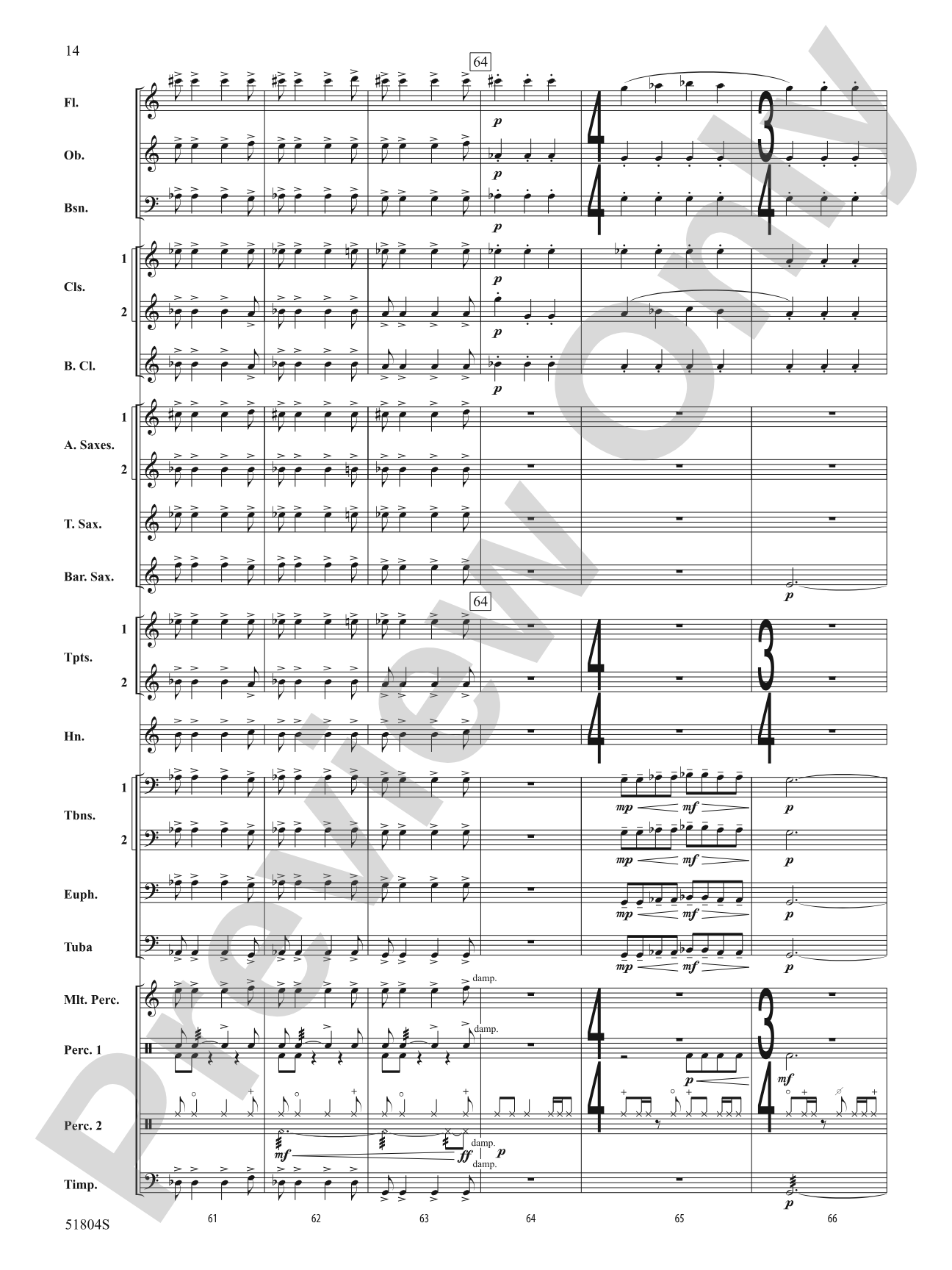 Balatro: Concert Band Conductor Score & Parts