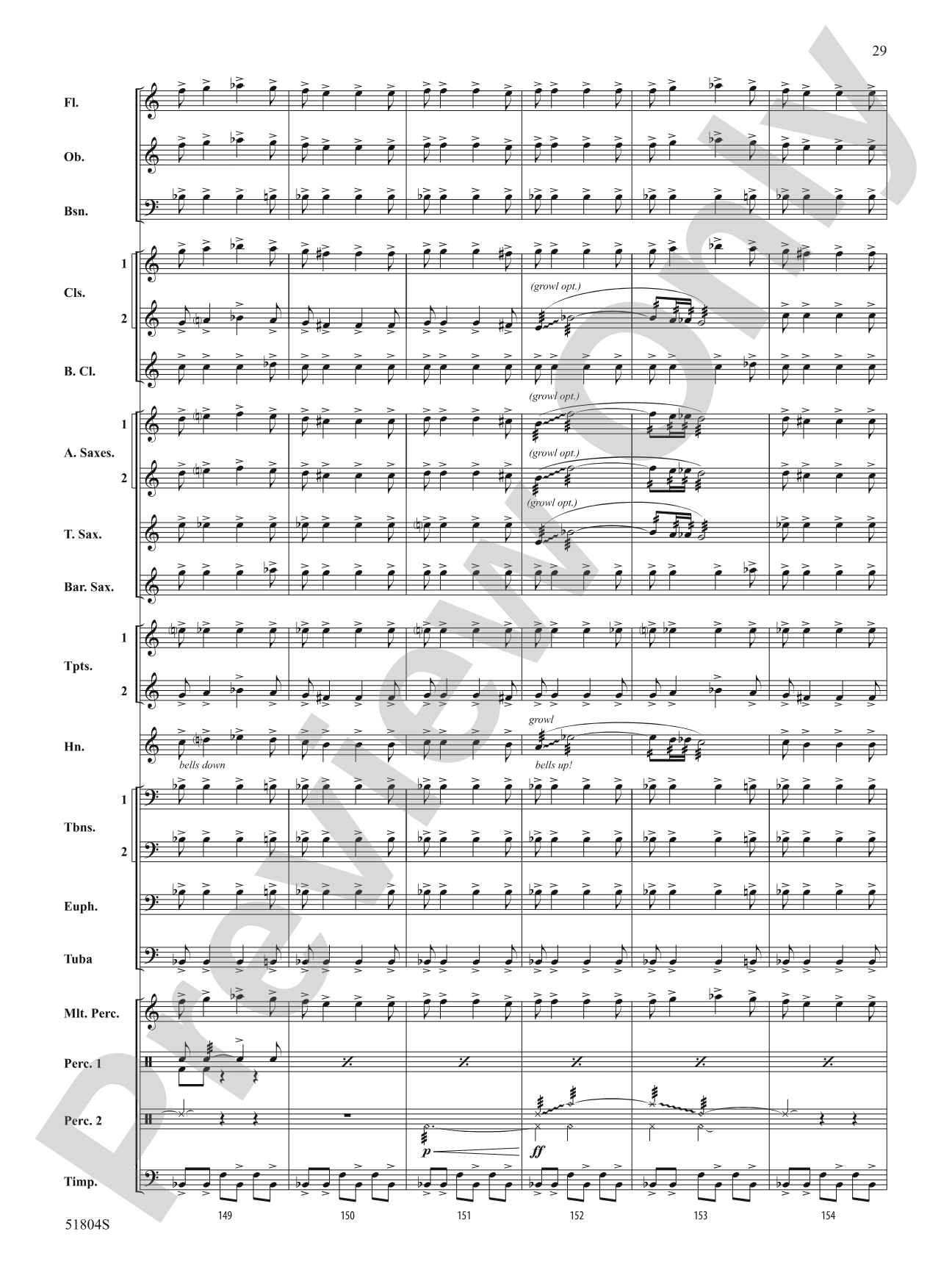 Balatro: Concert Band Conductor Score & Parts