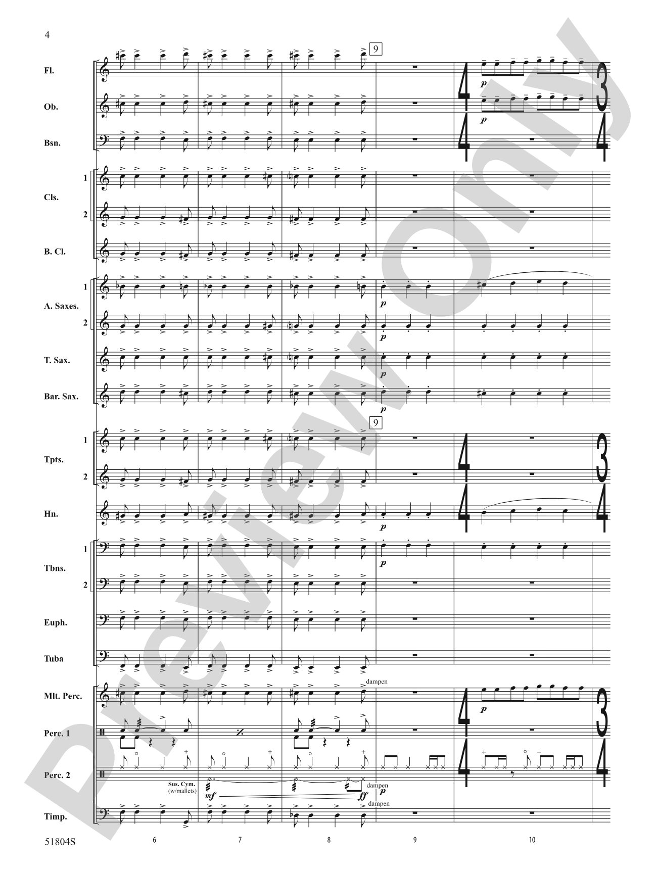 Balatro: Concert Band Conductor Score & Parts