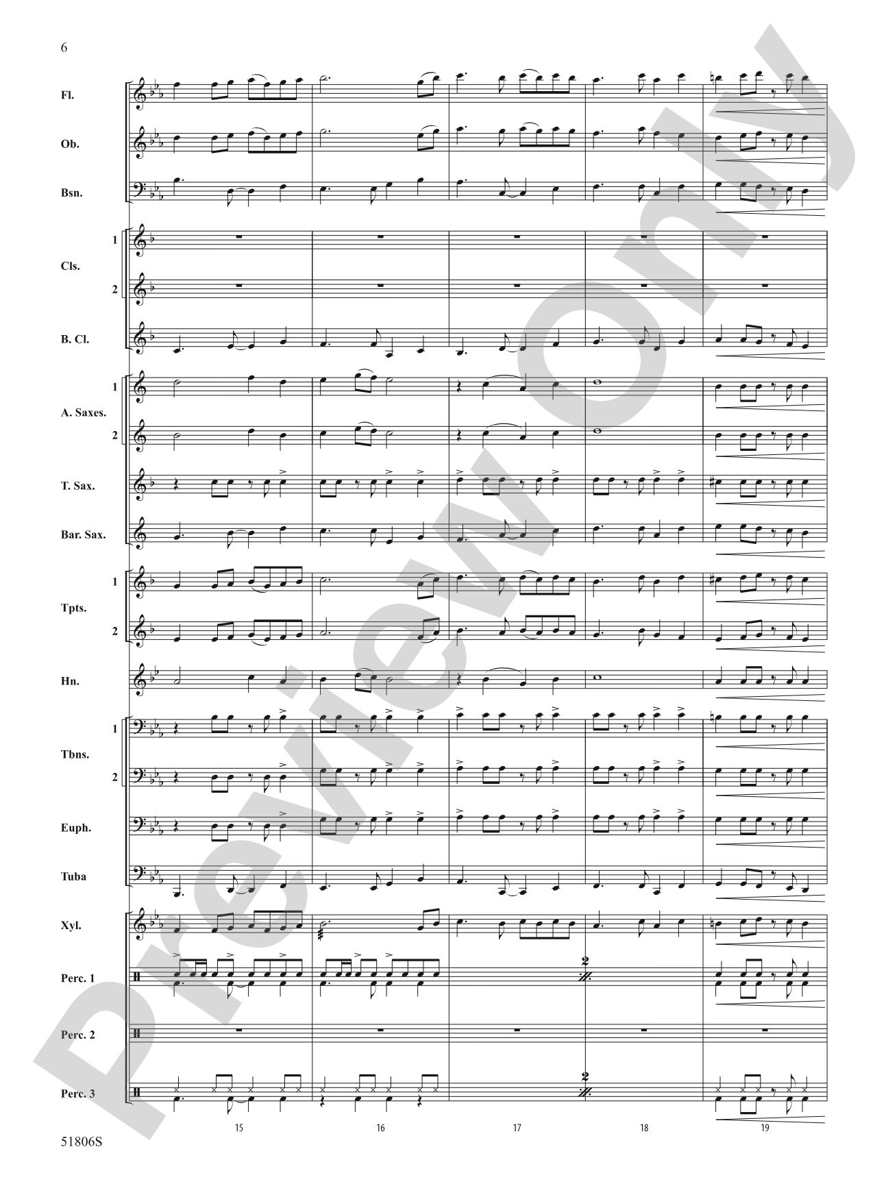 Ritmo y Sabor: Concert Band Conductor Score & Parts