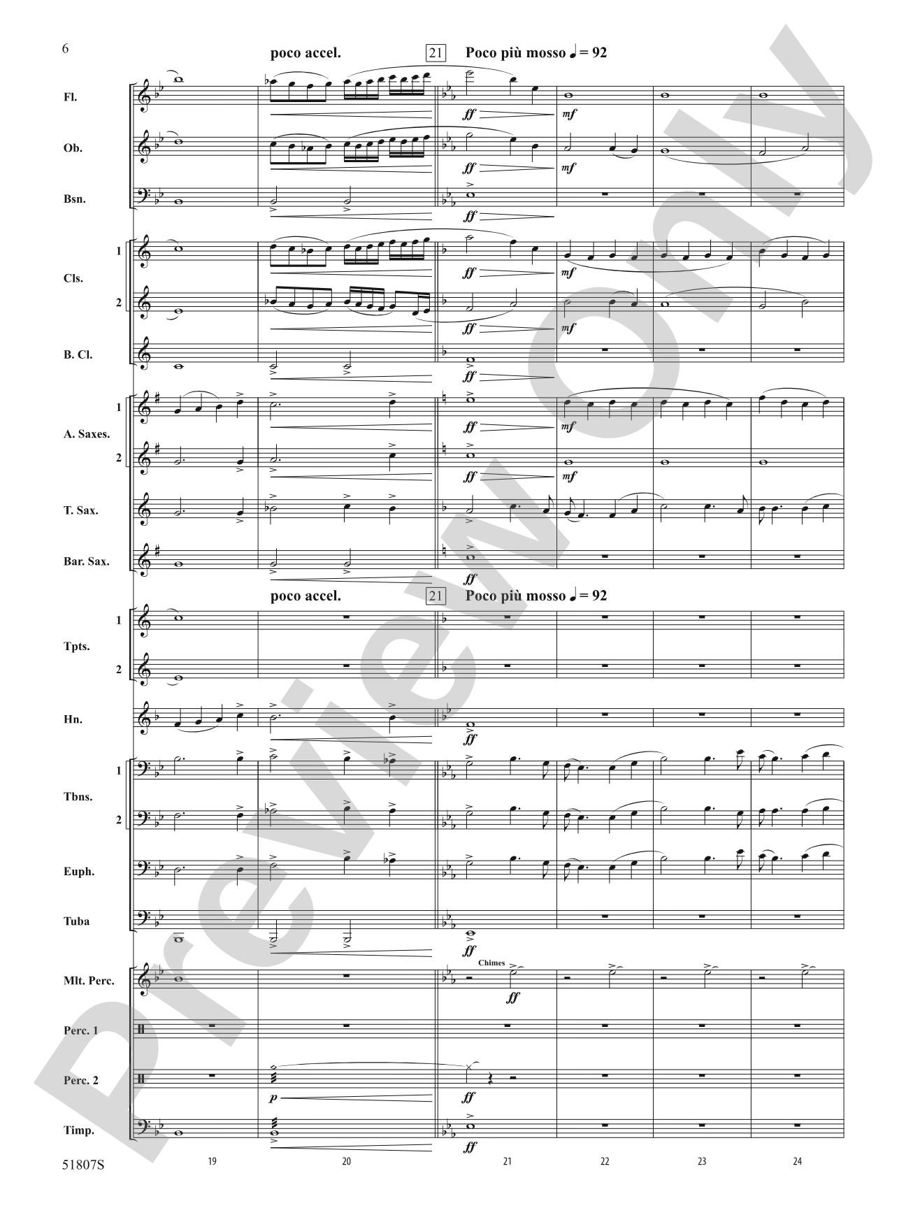 The Lakes: Concert Band Conductor Score & Parts