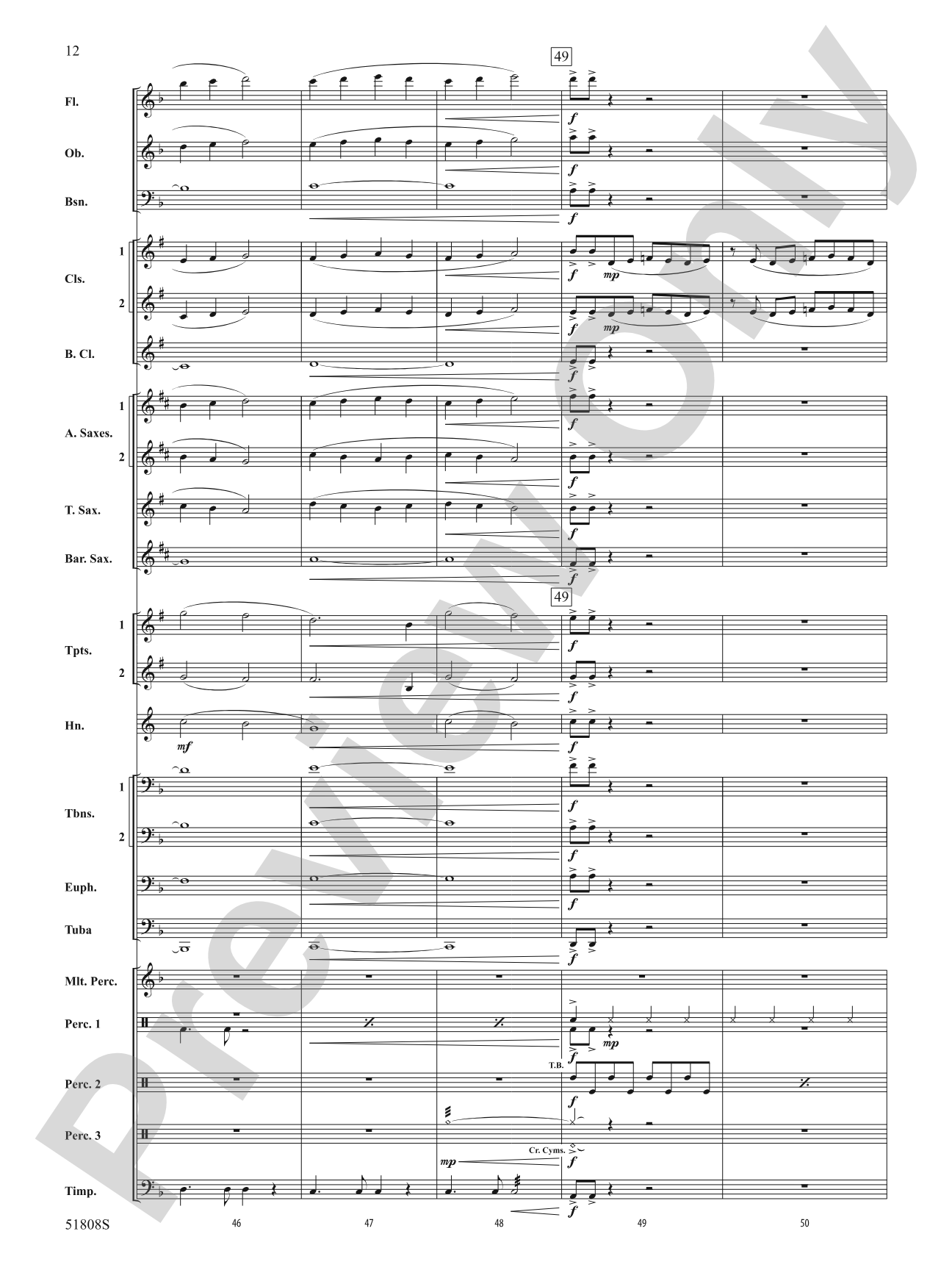 Escapade!: Concert Band Conductor Score & Parts