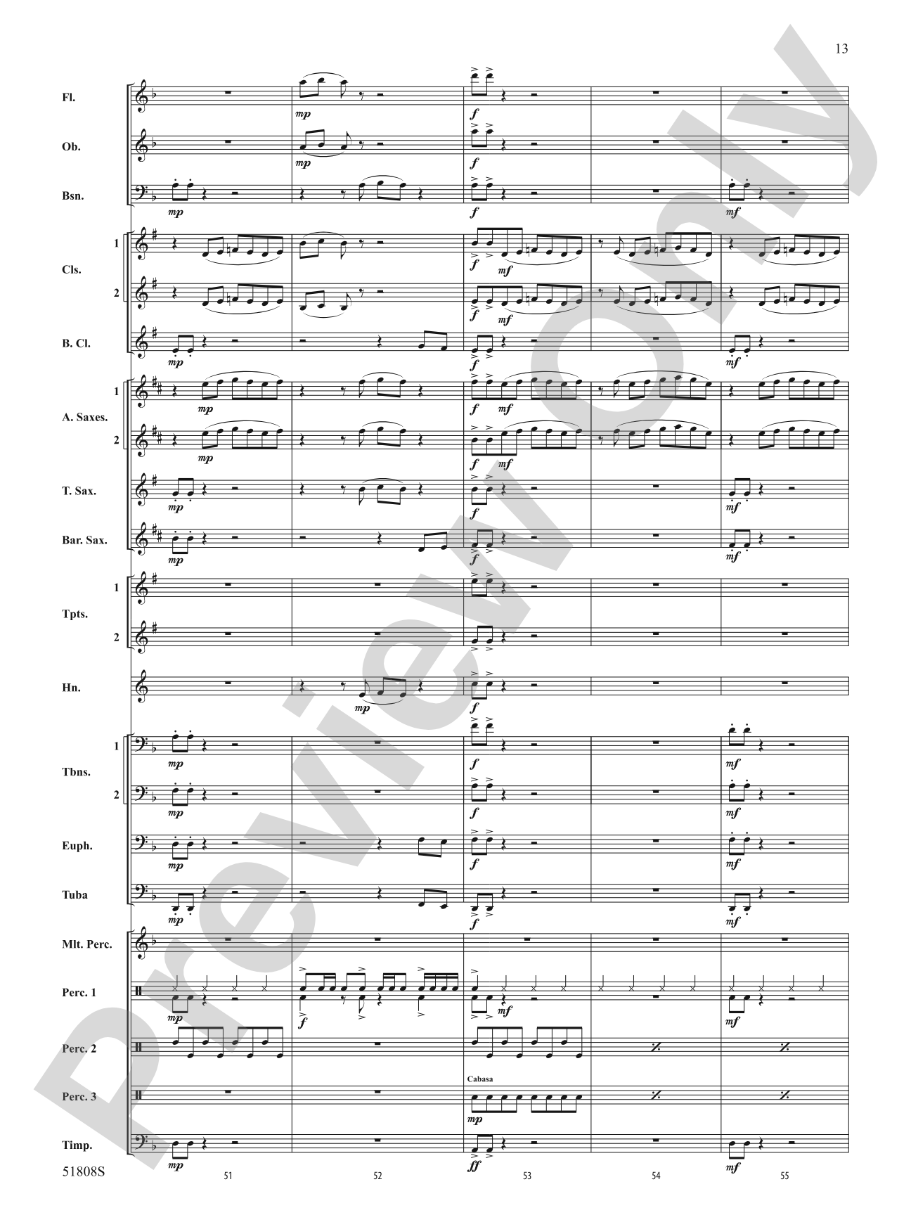 Escapade!: Concert Band Conductor Score & Parts
