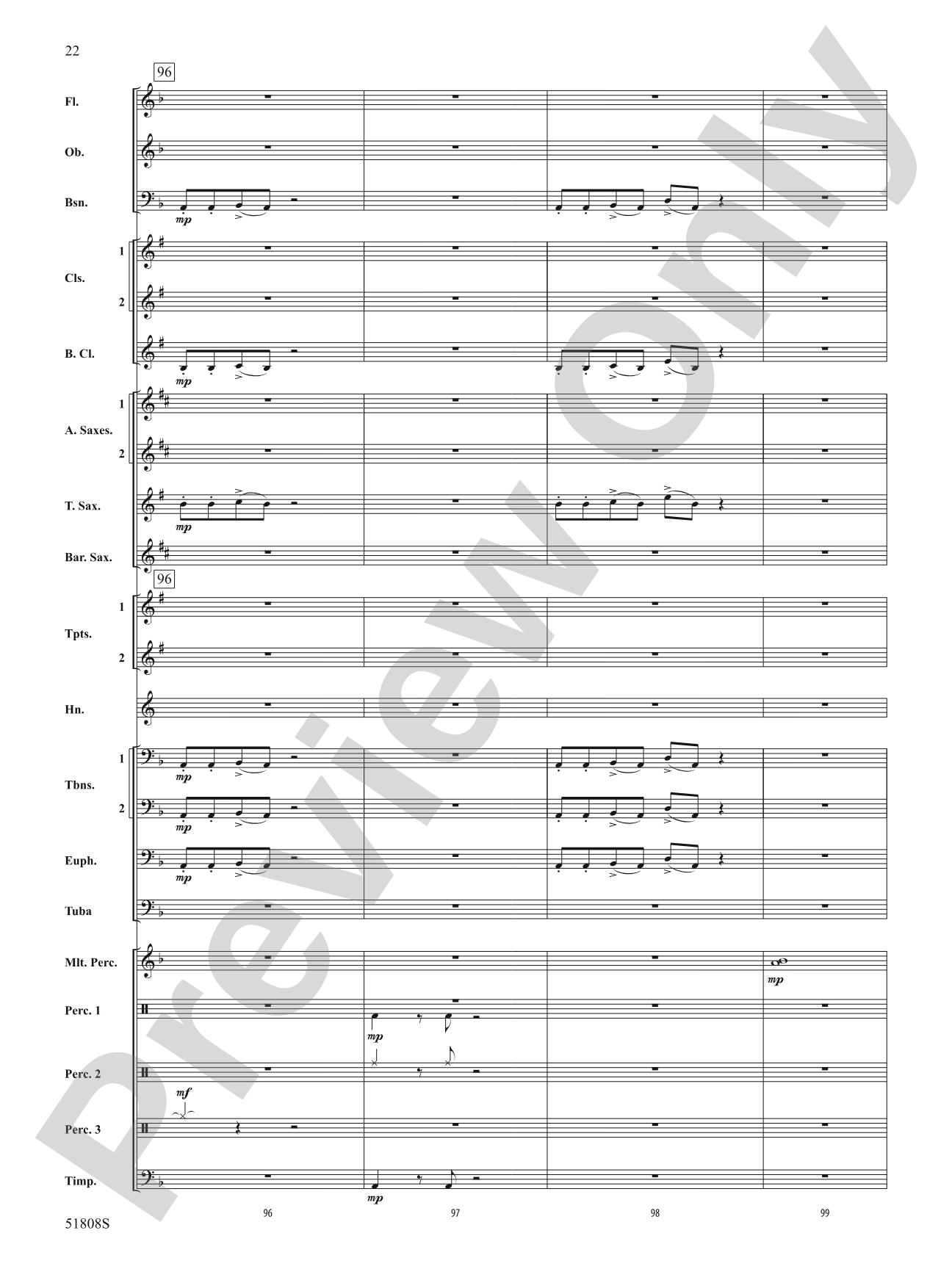 Escapade!: Concert Band Conductor Score & Parts