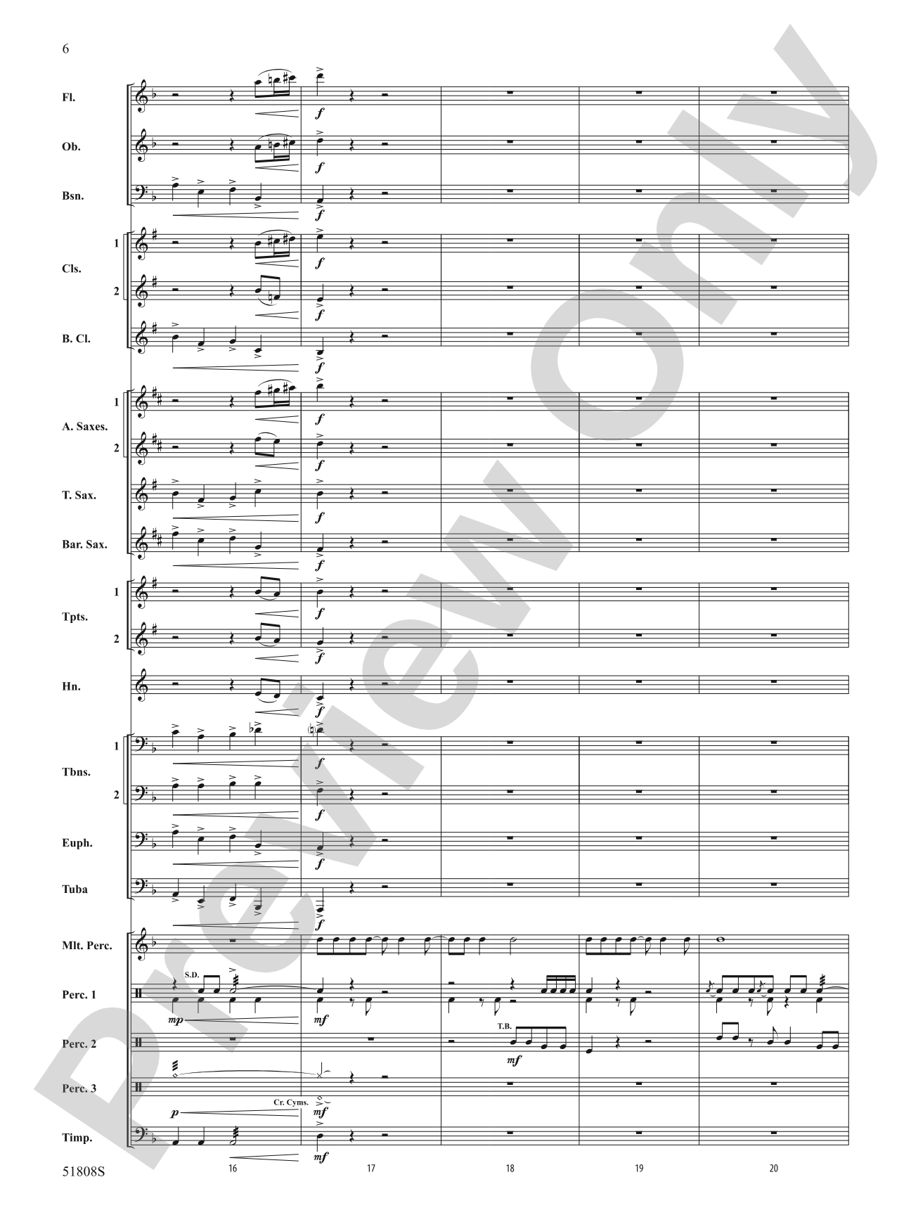 Escapade!: Concert Band Conductor Score & Parts