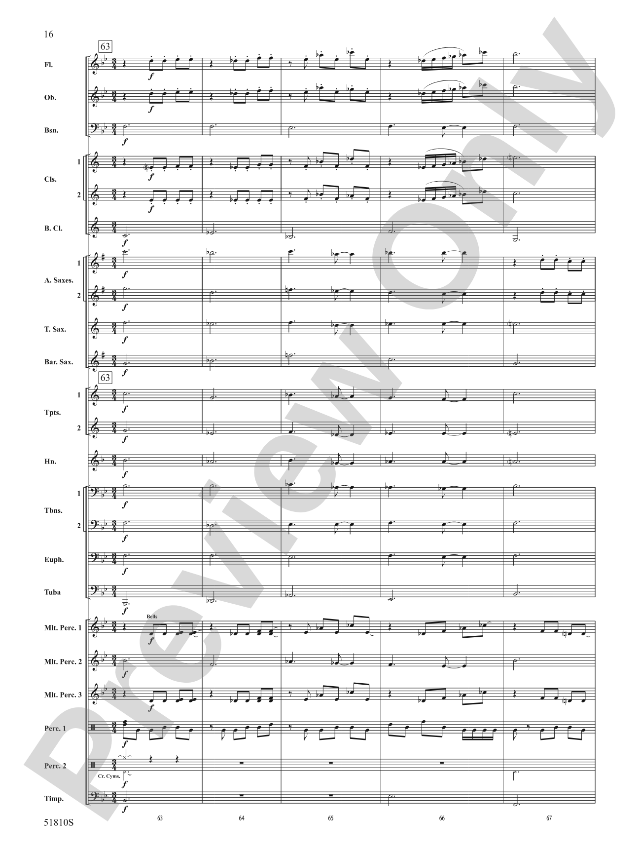 Exuberant Awakening: Concert Band Conductor Score & Parts