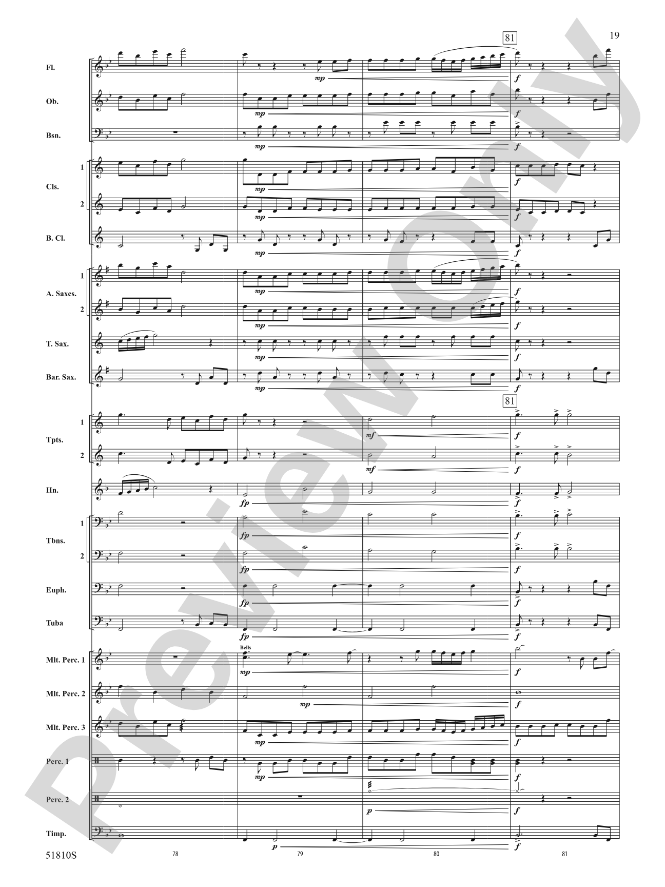 Exuberant Awakening: Concert Band Conductor Score & Parts
