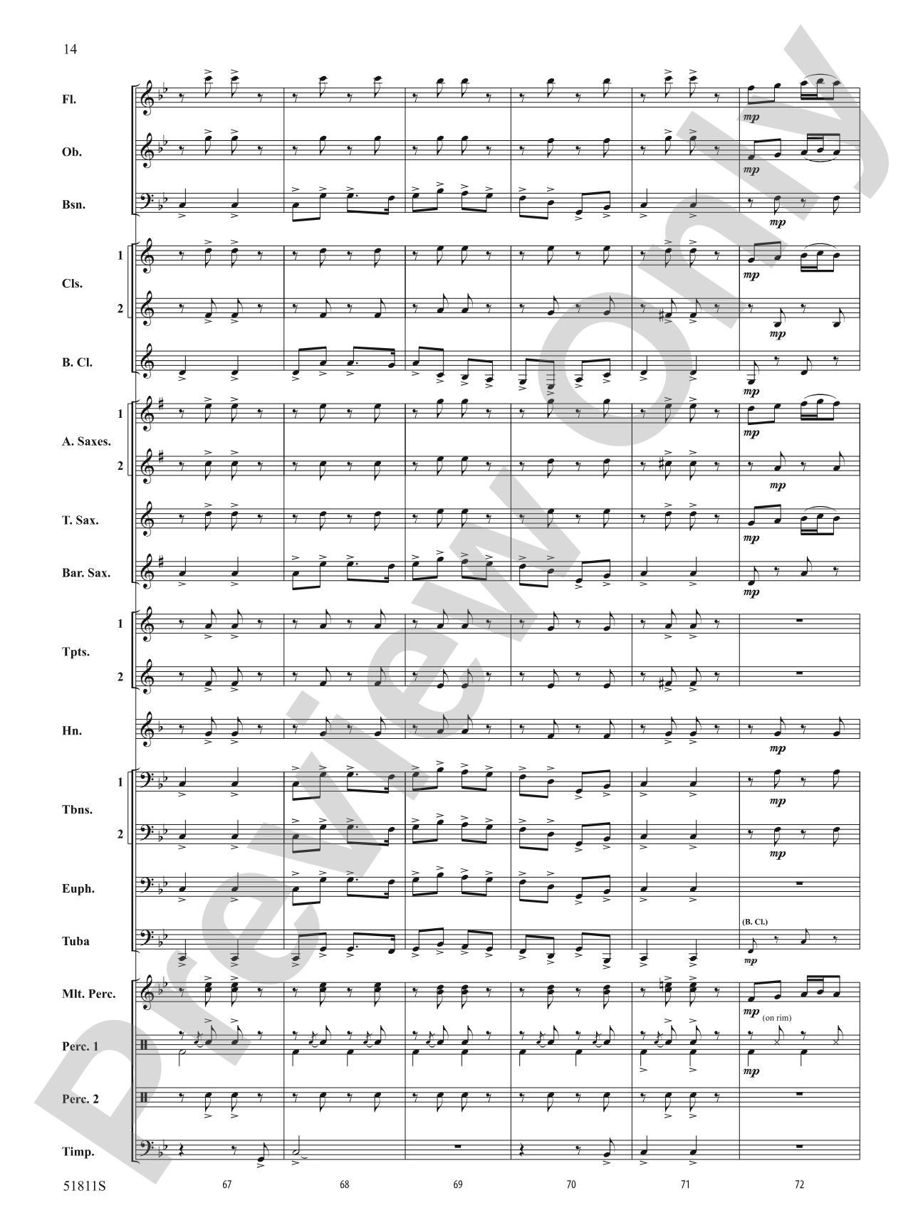 Irish Fantasy: Concert Band Conductor Score & Parts