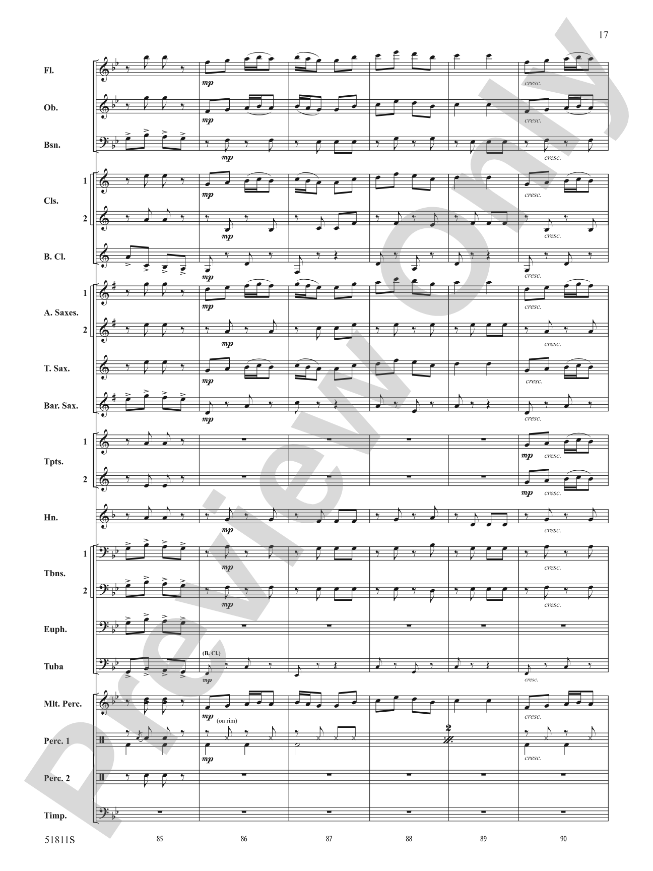 Irish Fantasy: Concert Band Conductor Score & Parts