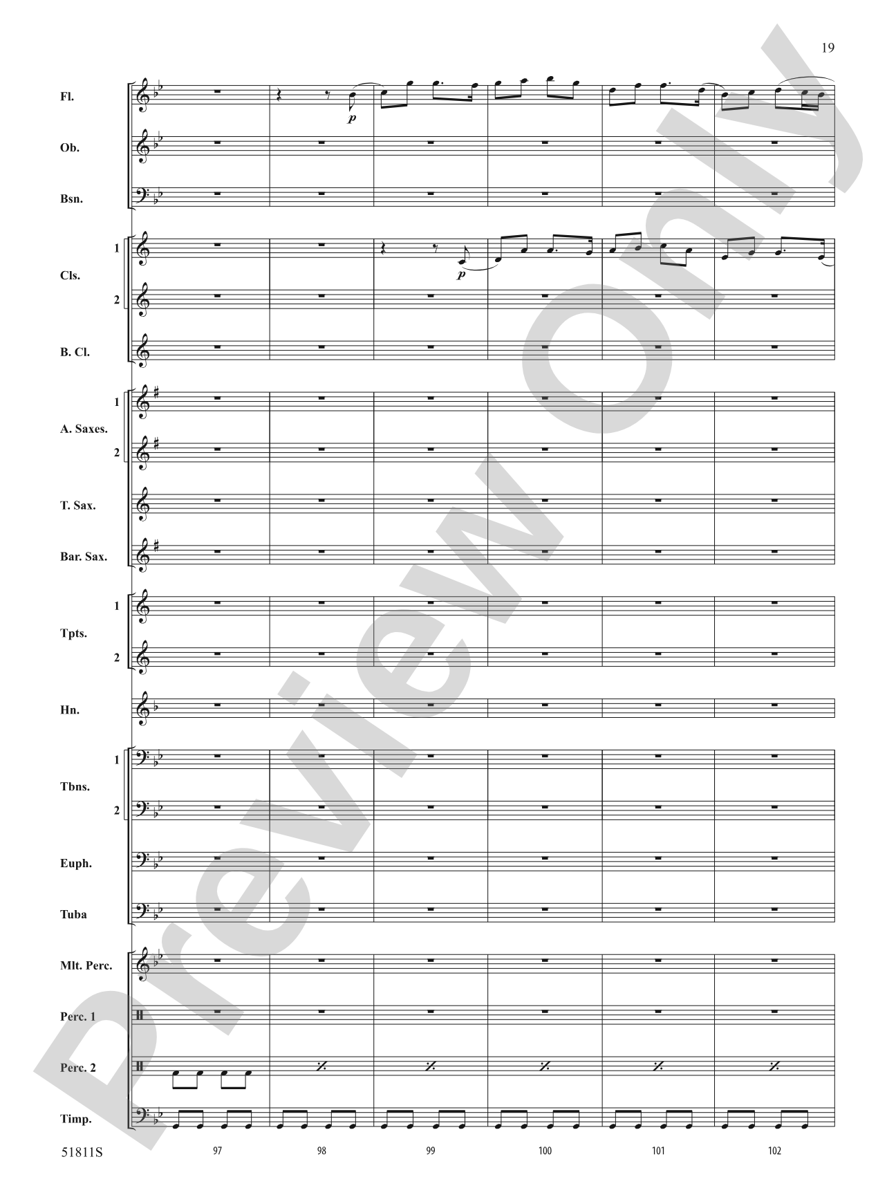 Irish Fantasy: Concert Band Conductor Score & Parts