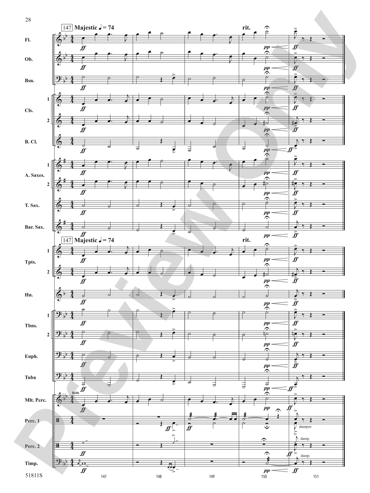 Irish Fantasy: Concert Band Conductor Score & Parts