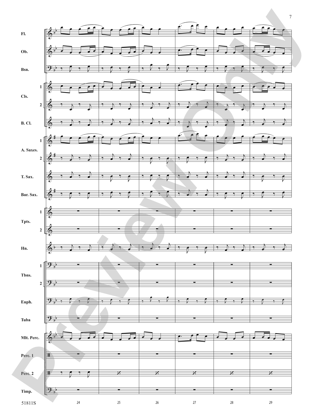Irish Fantasy: Concert Band Conductor Score & Parts
