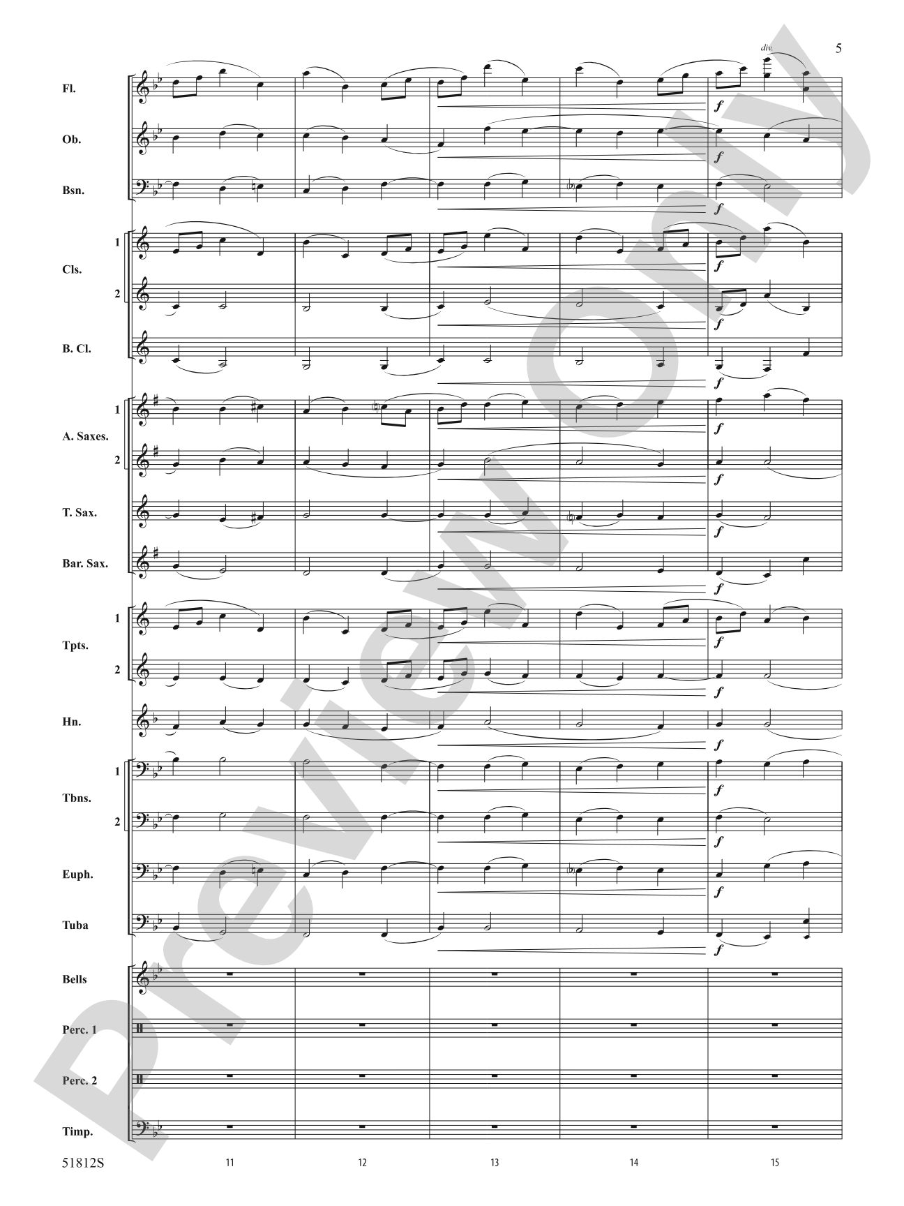 Nimrod: Concert Band Conductor Score & Parts