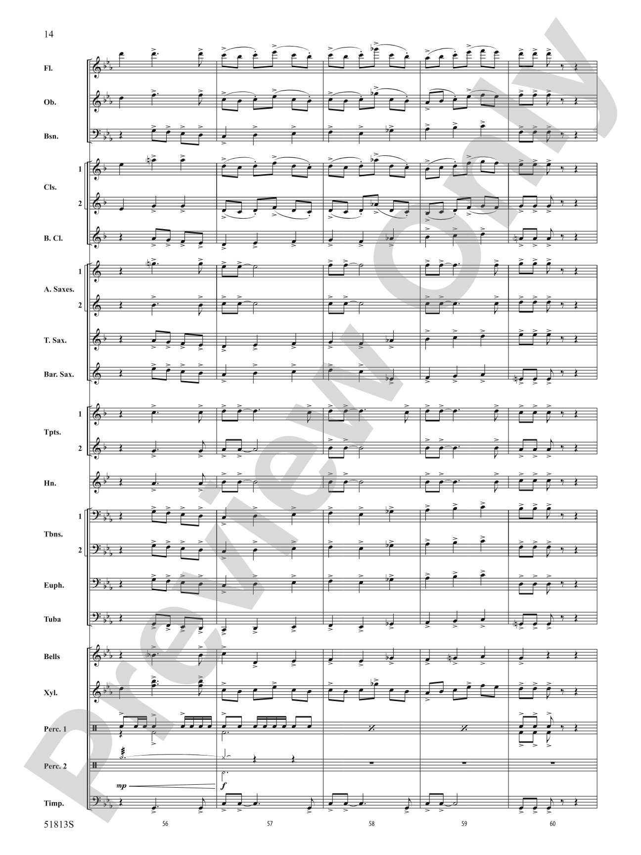 On a Tear: Concert Band Conductor Score & Parts