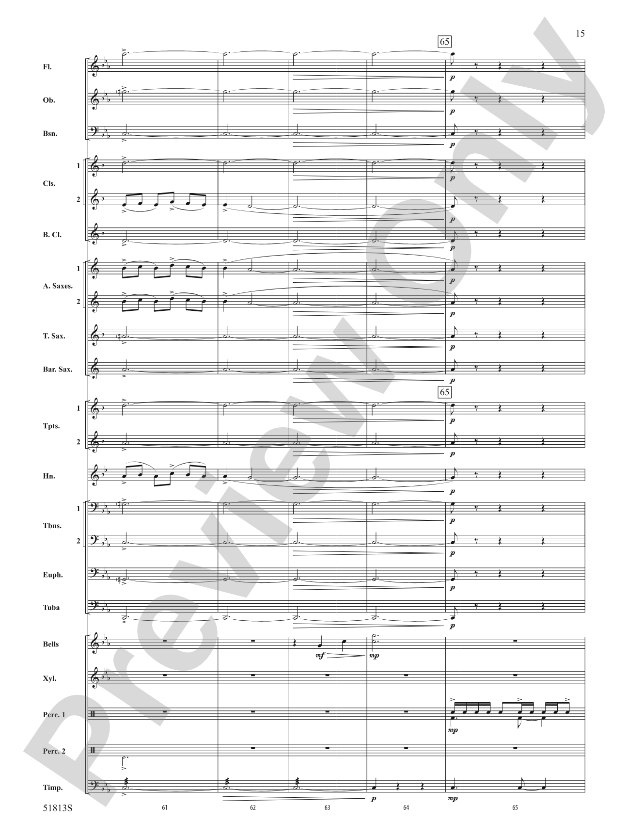 On a Tear: Concert Band Conductor Score & Parts