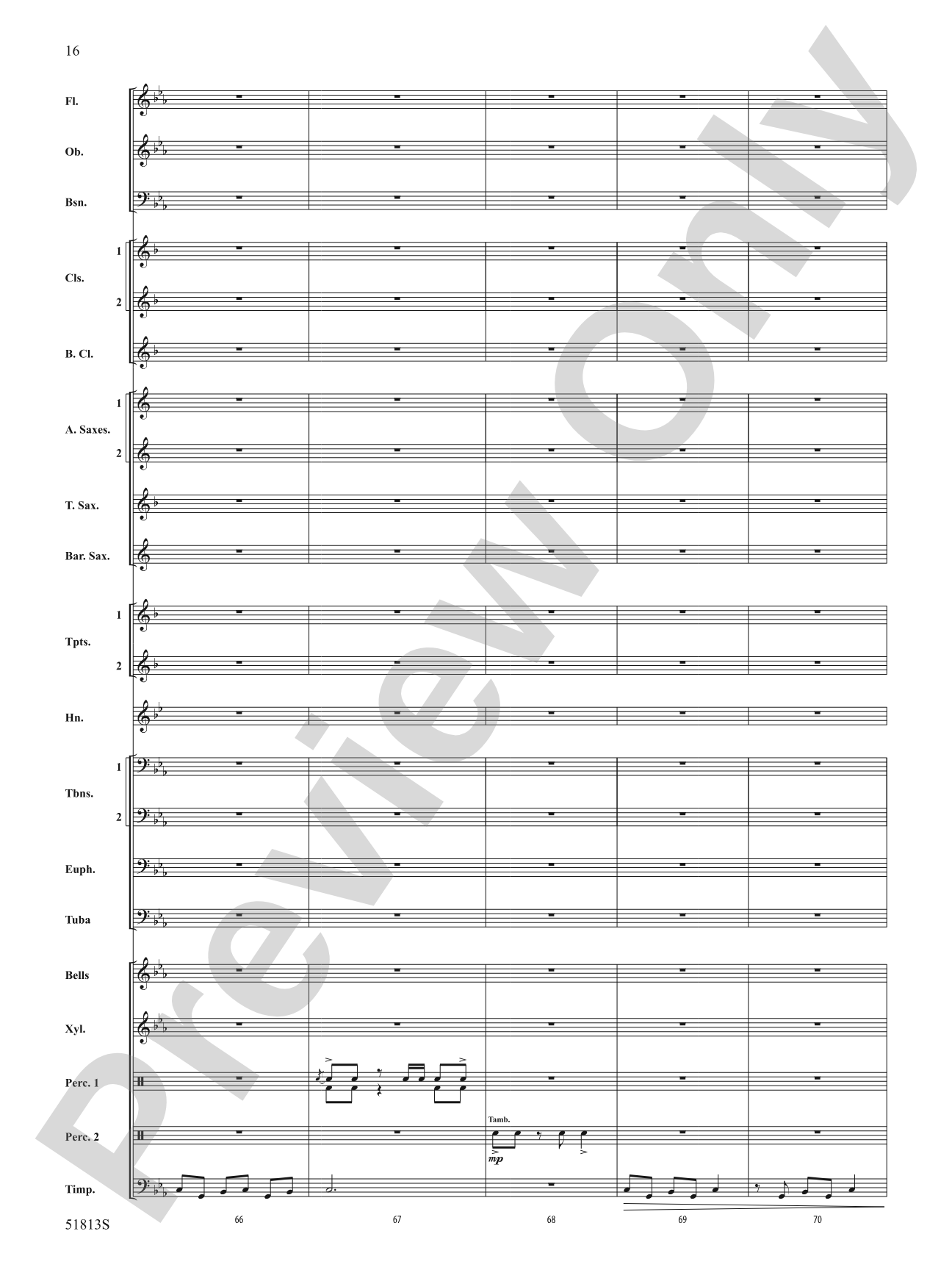 On a Tear: Concert Band Conductor Score & Parts
